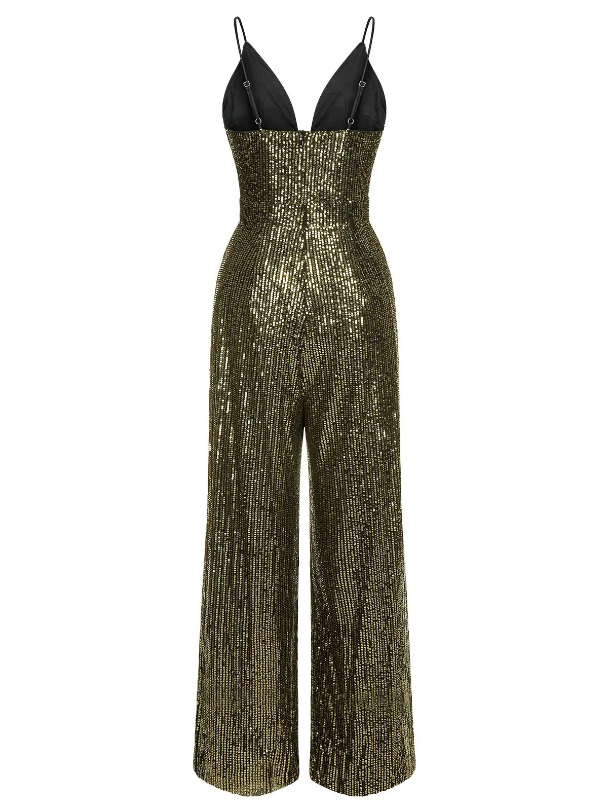 1930s Sequined Shiny Slip Vintage Jumpsuit