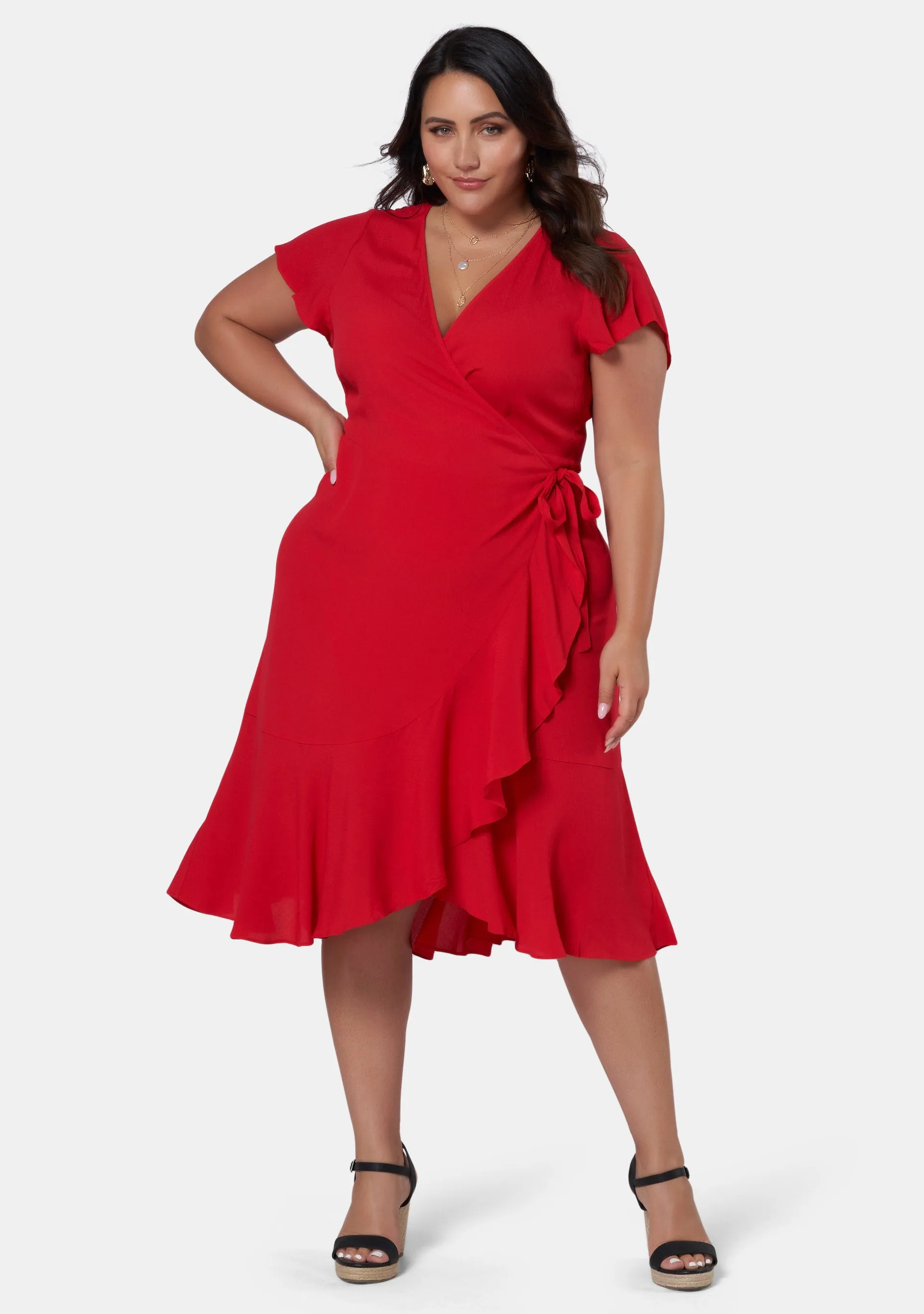 Alandra Wrap Dress