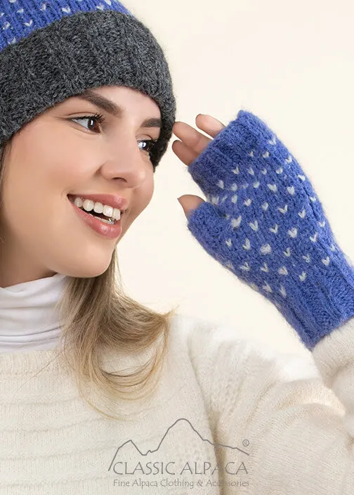 AMERICAN BRUSHED FINGERLESS GLOVES