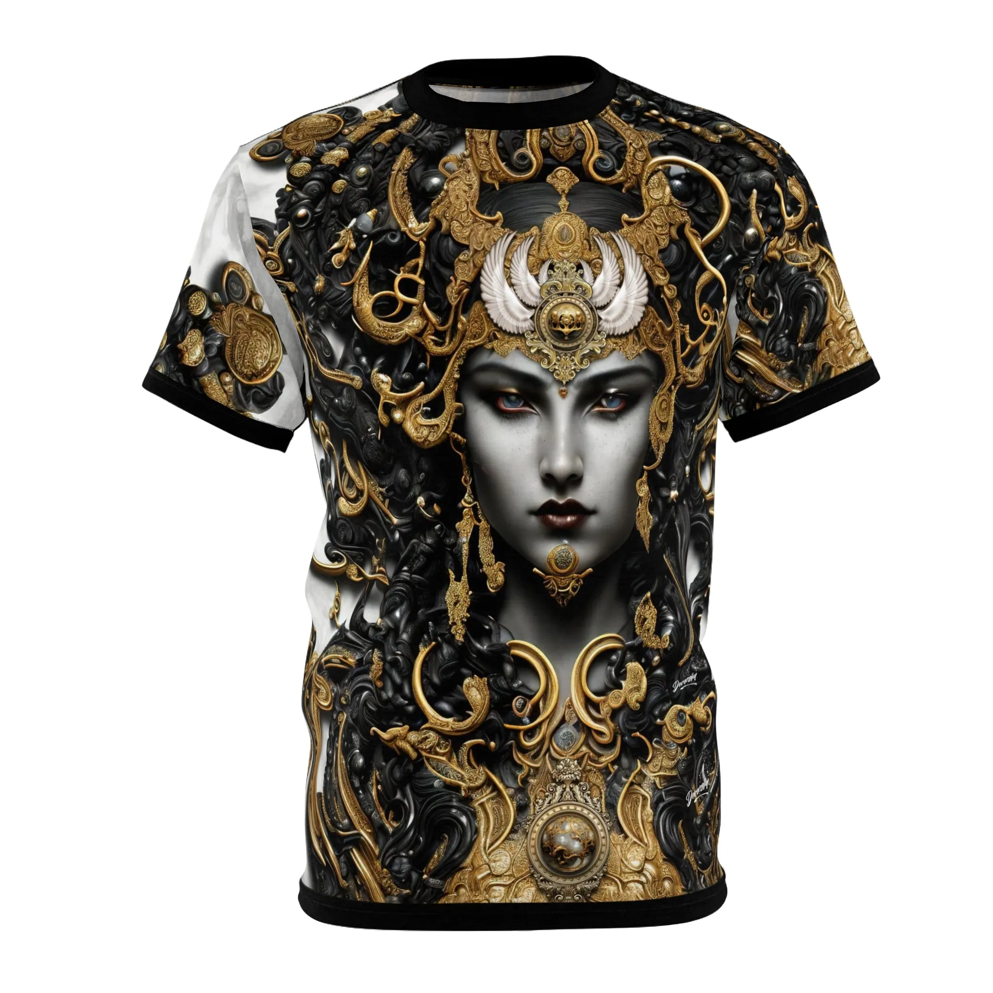 Baroque Princess T-Shirt Unisex All Over Print Tee Royal Princess Unisex T-Shirt | D20136