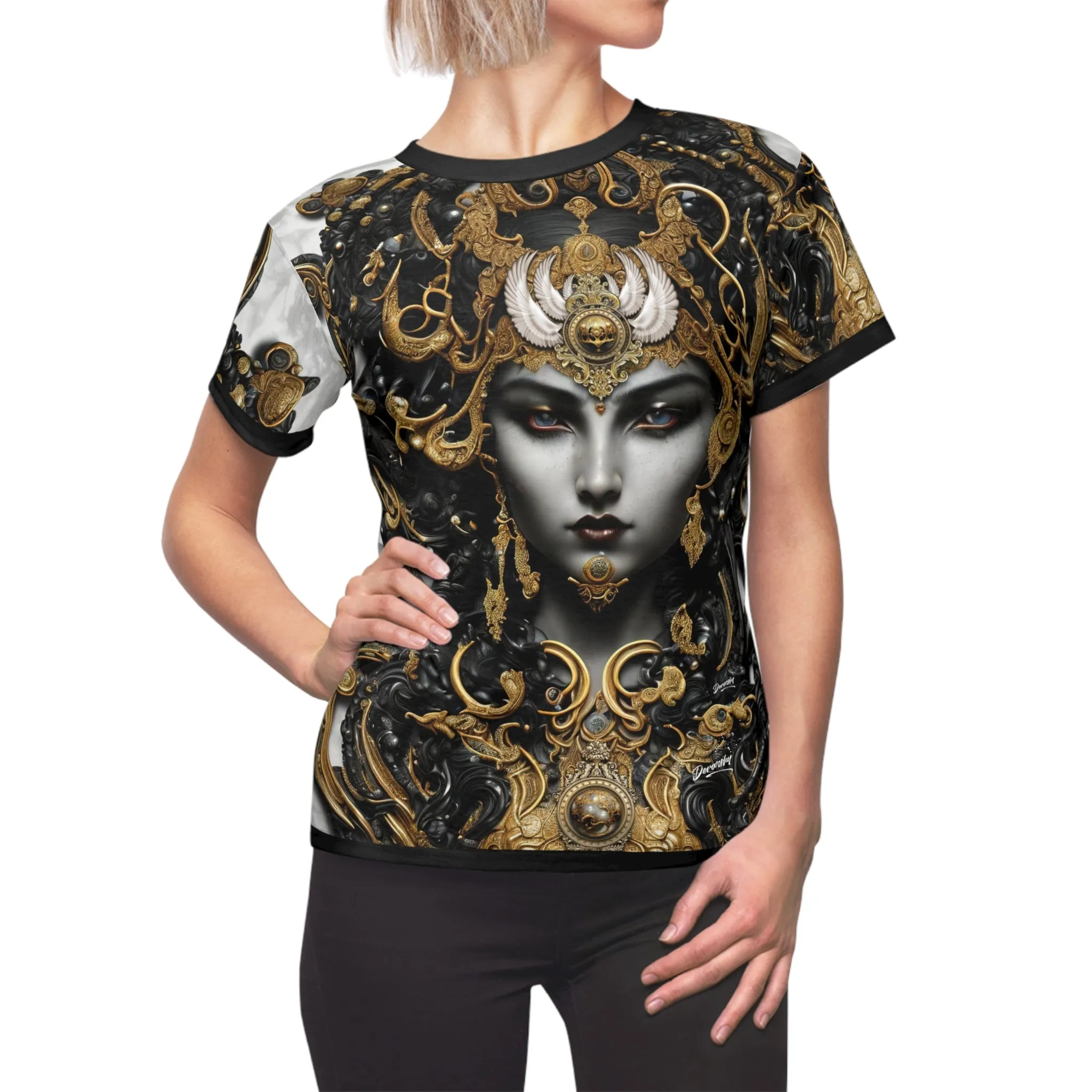 Baroque Princess T-Shirt Unisex All Over Print Tee Royal Princess Unisex T-Shirt | D20136