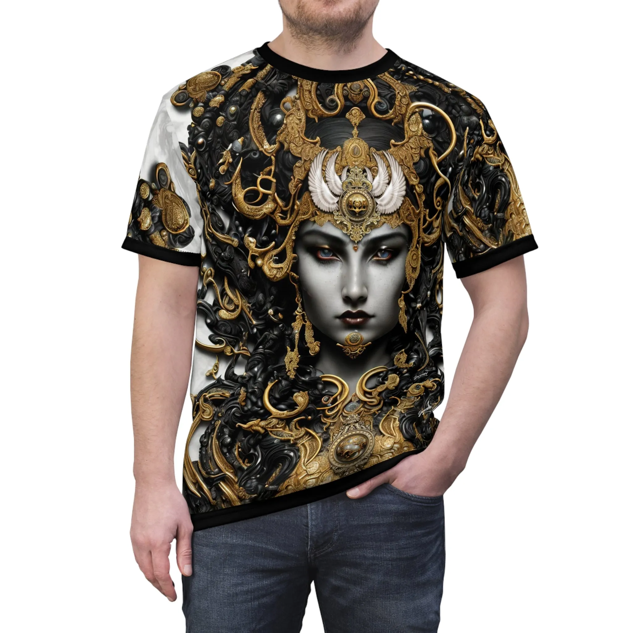 Baroque Princess T-Shirt Unisex All Over Print Tee Royal Princess Unisex T-Shirt | D20136