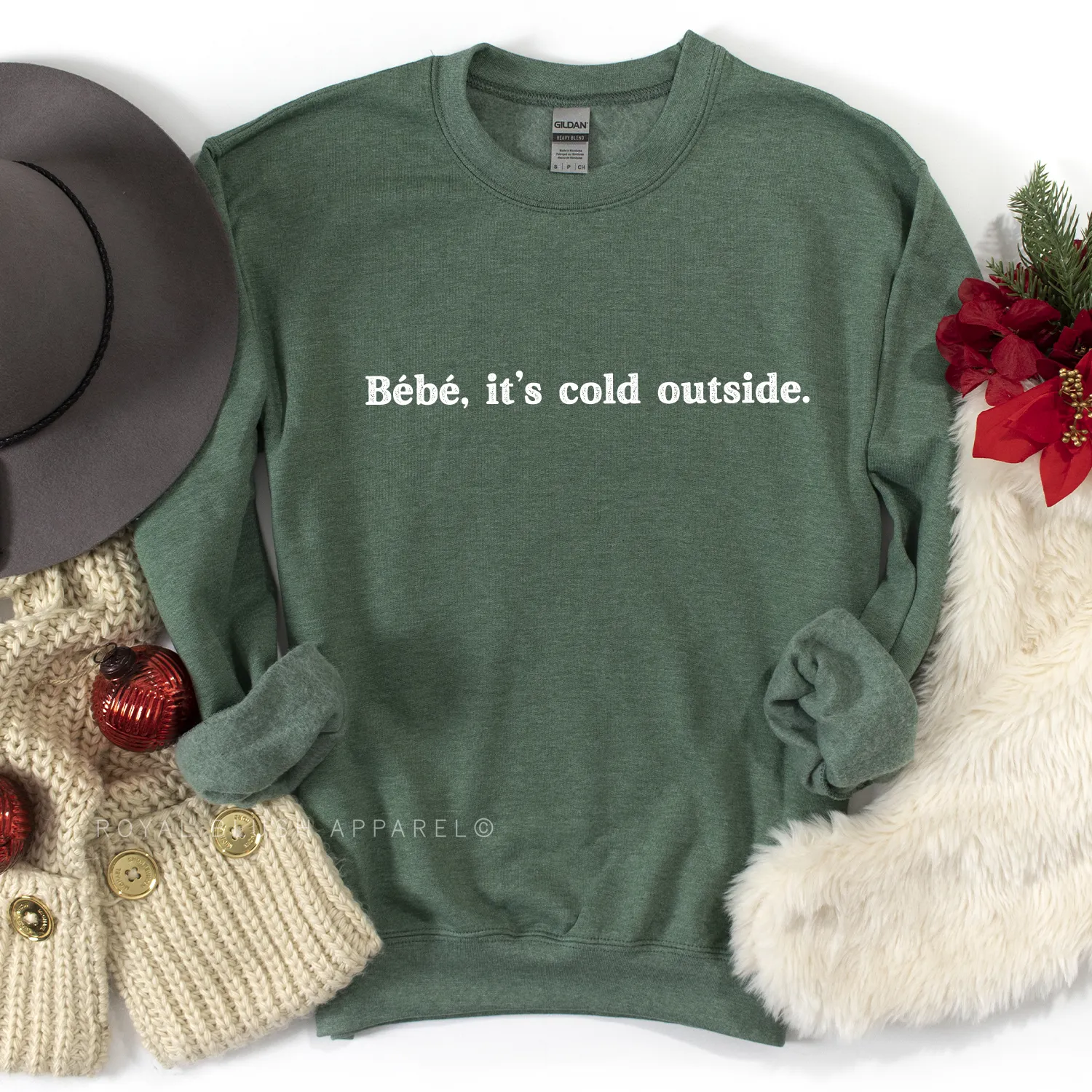 Bébé, It's Cold Outside Sweatshirt