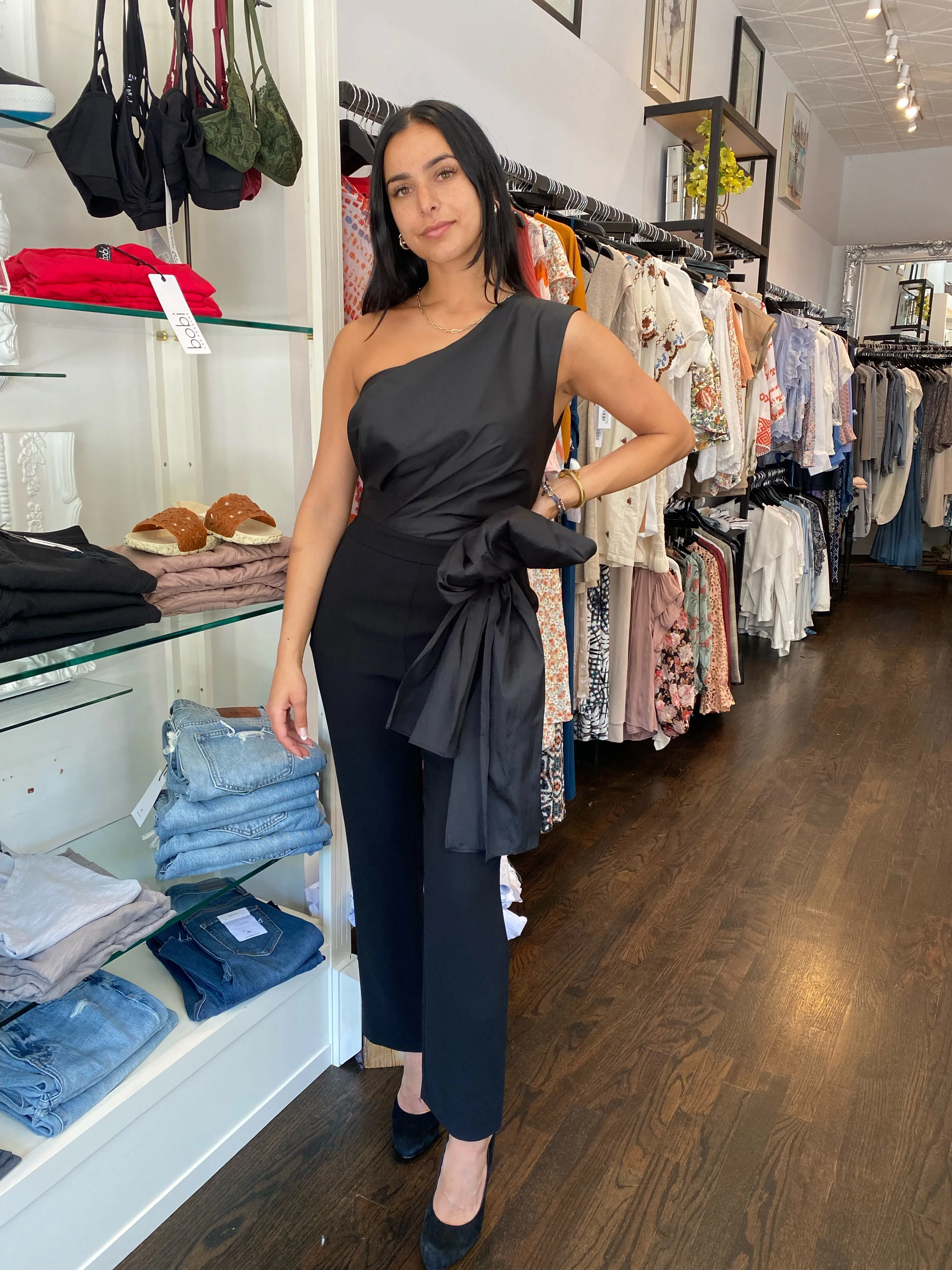 Boon Black Jumpsuit