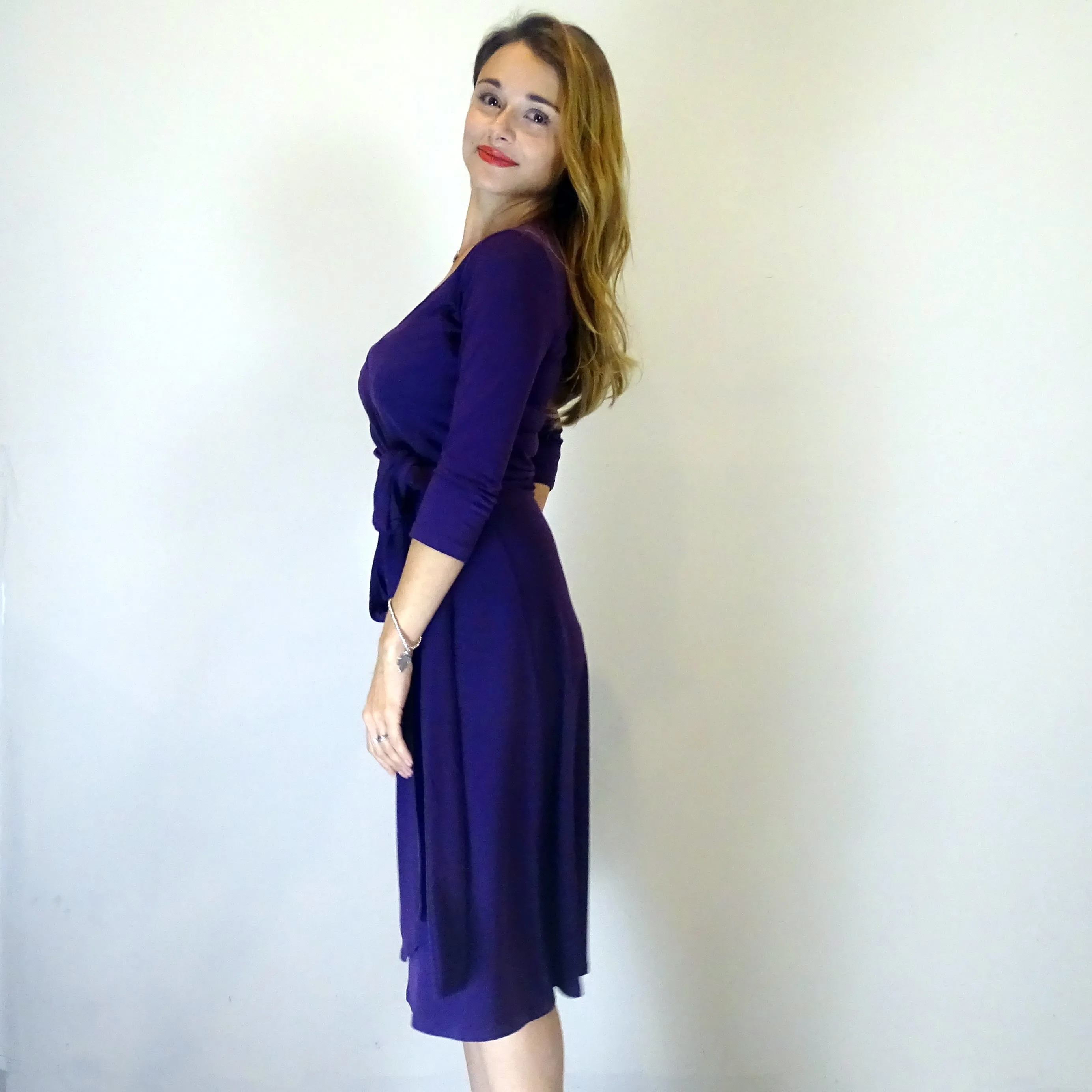 Byzantine Wrap Dress