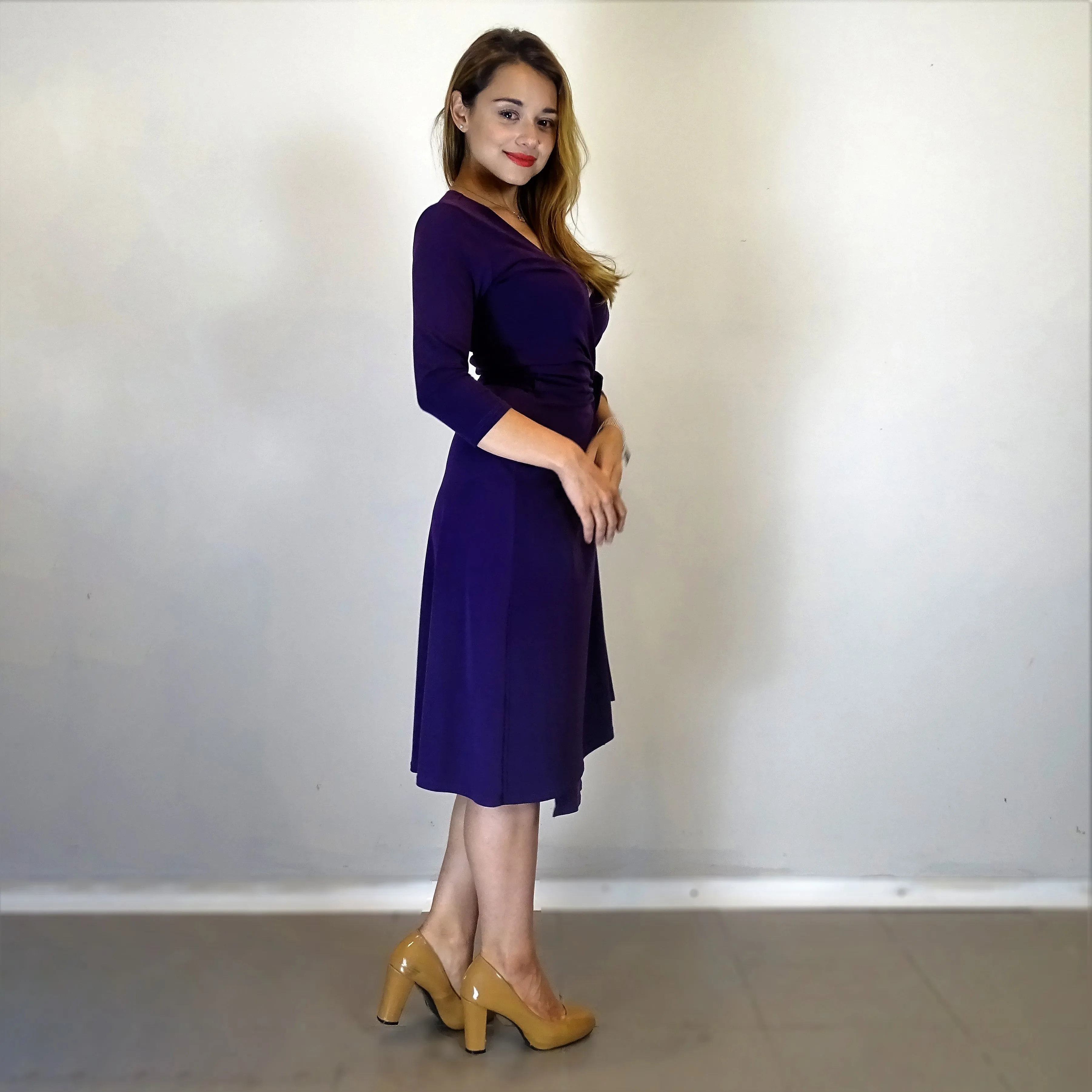 Byzantine Wrap Dress