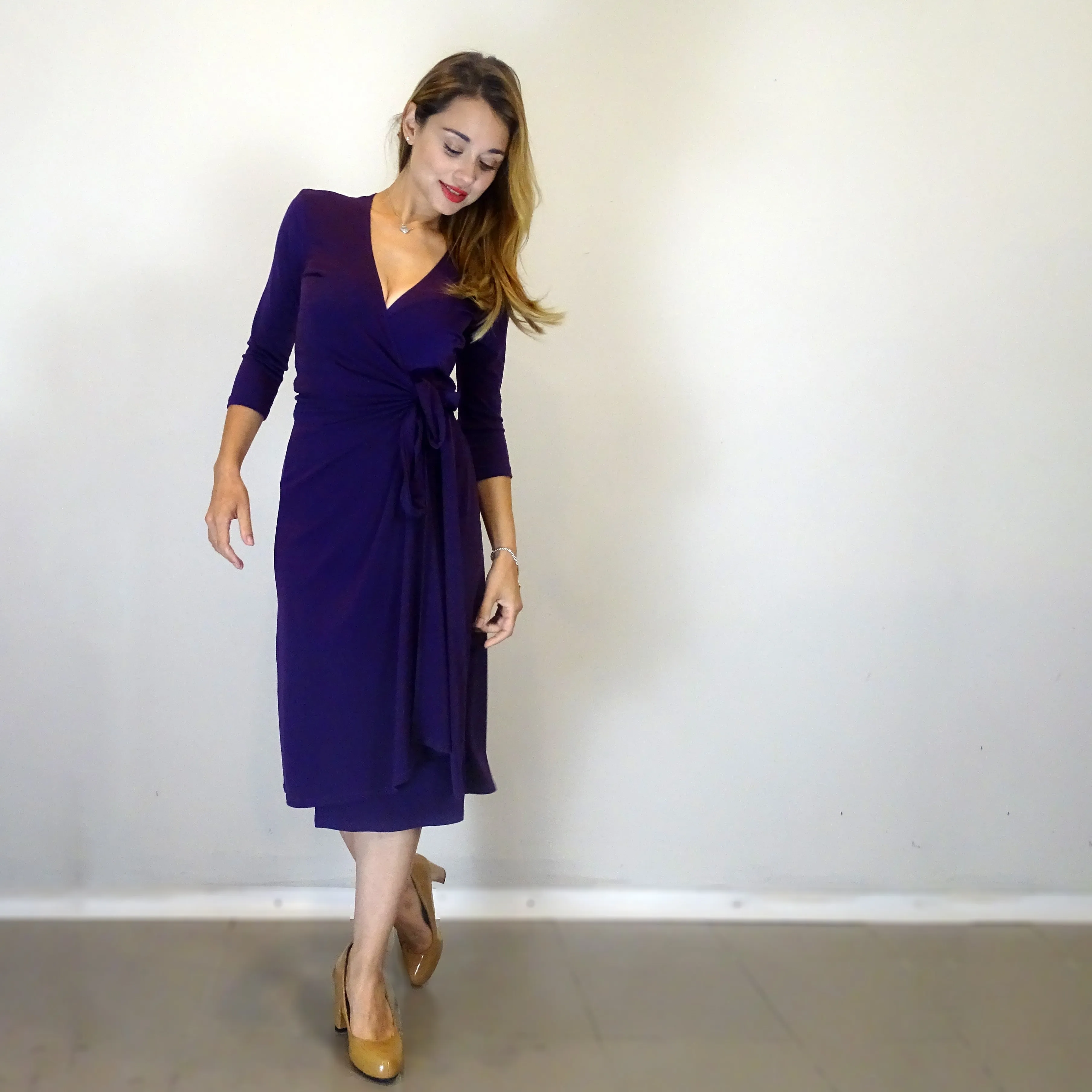 Byzantine Wrap Dress