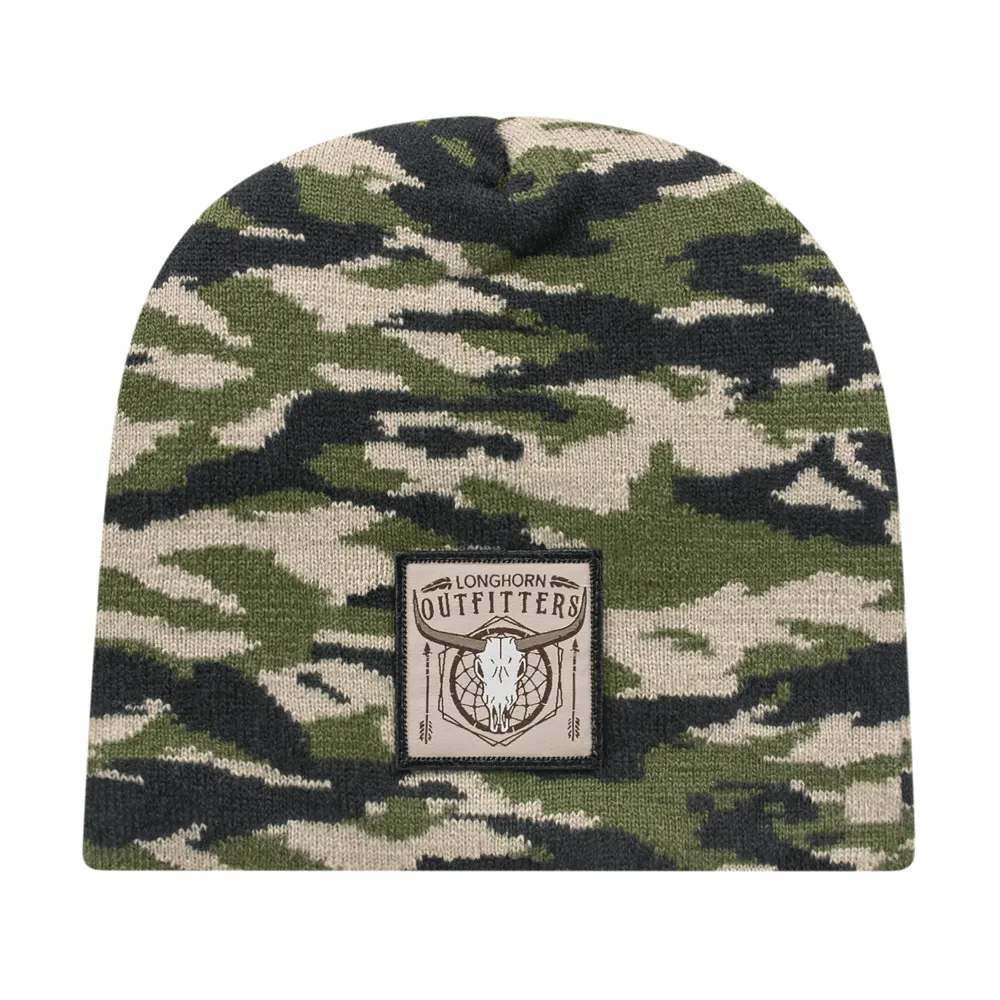 Cap America RKTC9 Vintage Tiger Camouflage Knit Beanie