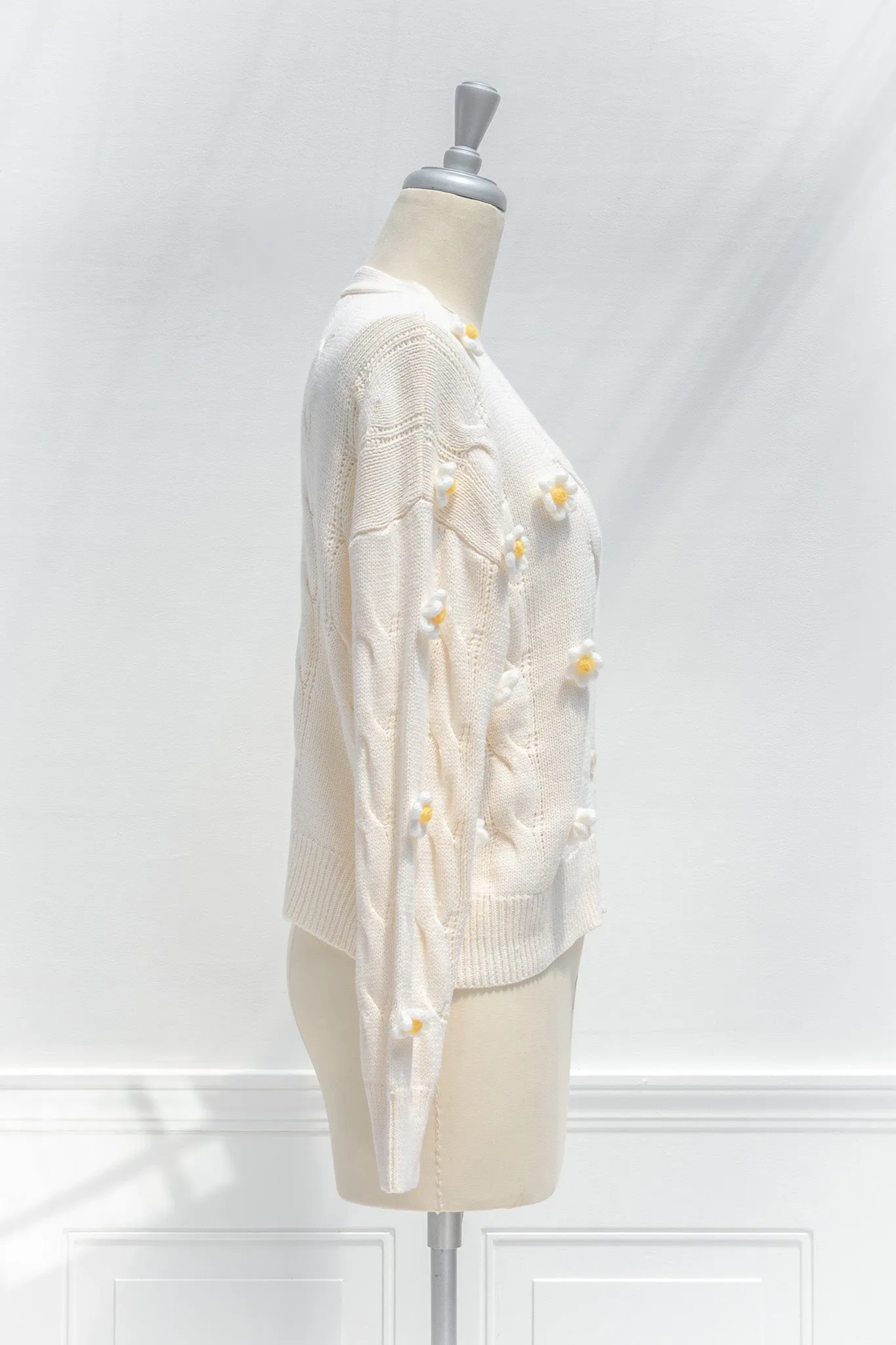 Daisy Chains Cardigan Sweater