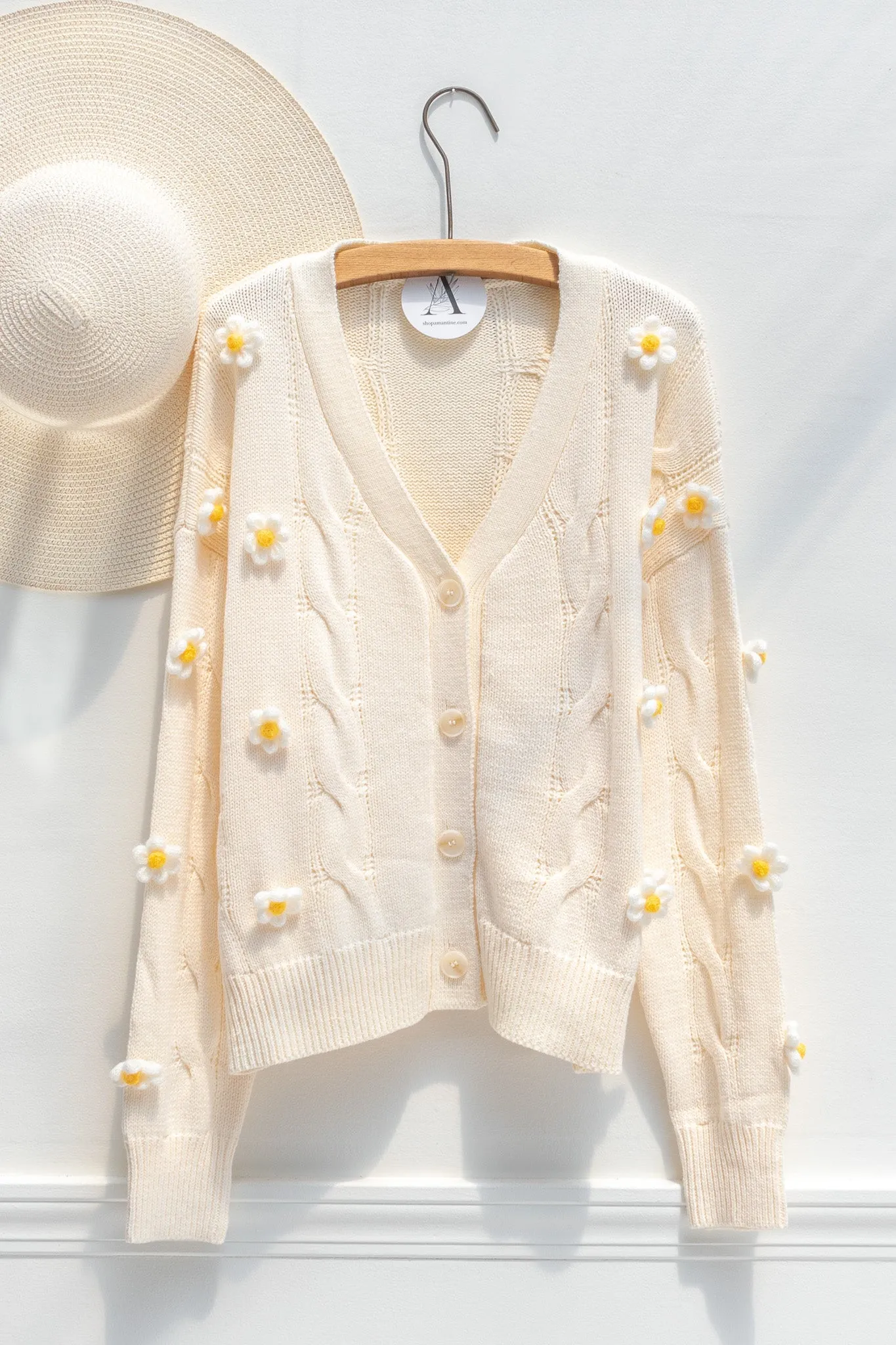 Daisy Chains Cardigan Sweater