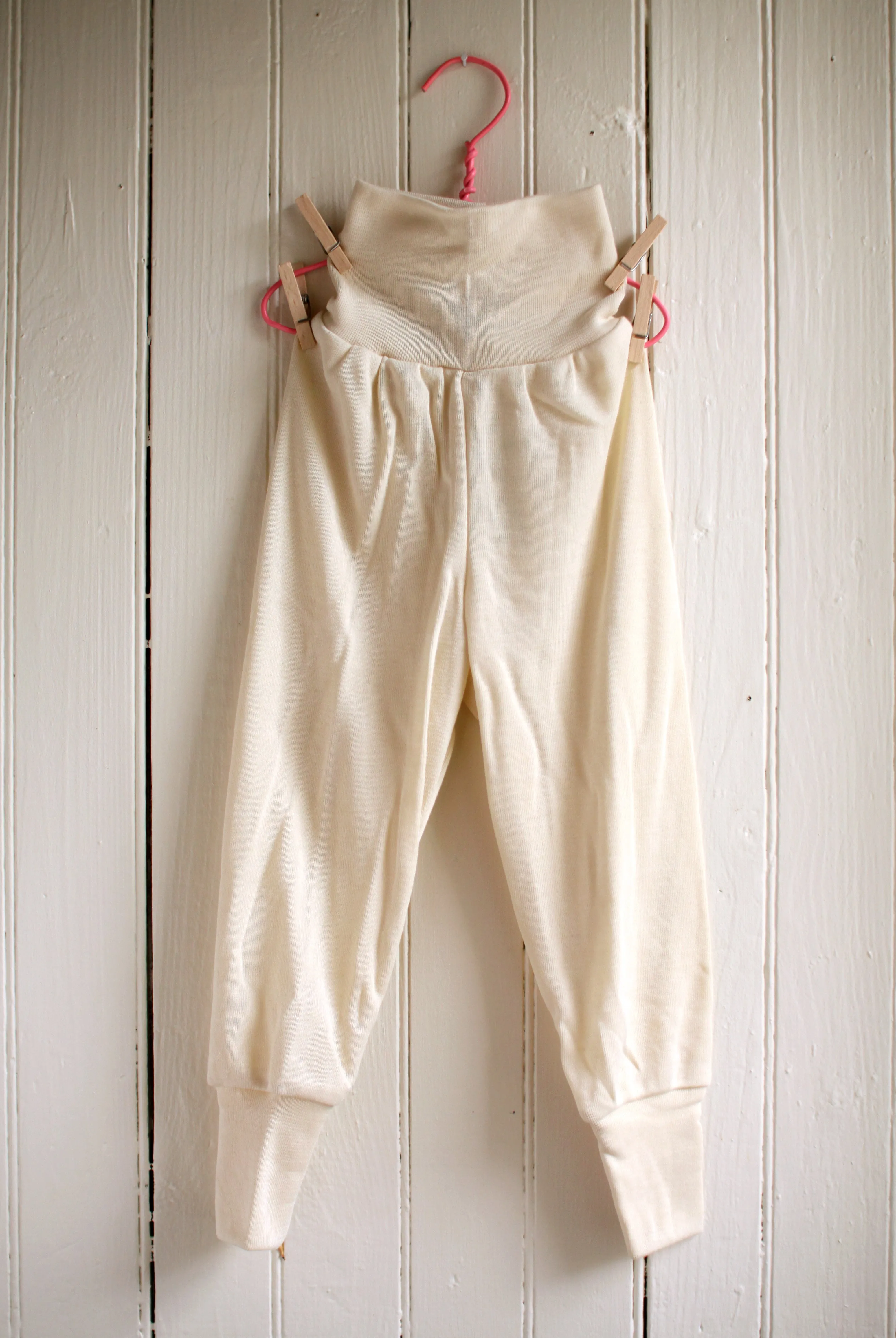 Engel Organic Wool/Silk Baby Long John Bottoms