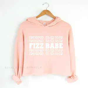 Fizz Babe Independent Crop Hoodie