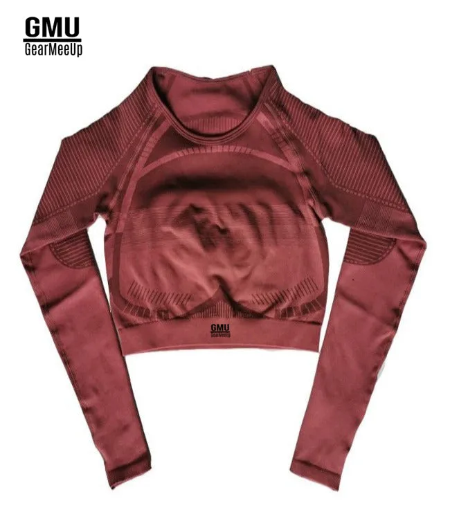 Flex Sports Long Sleeves Crop Top