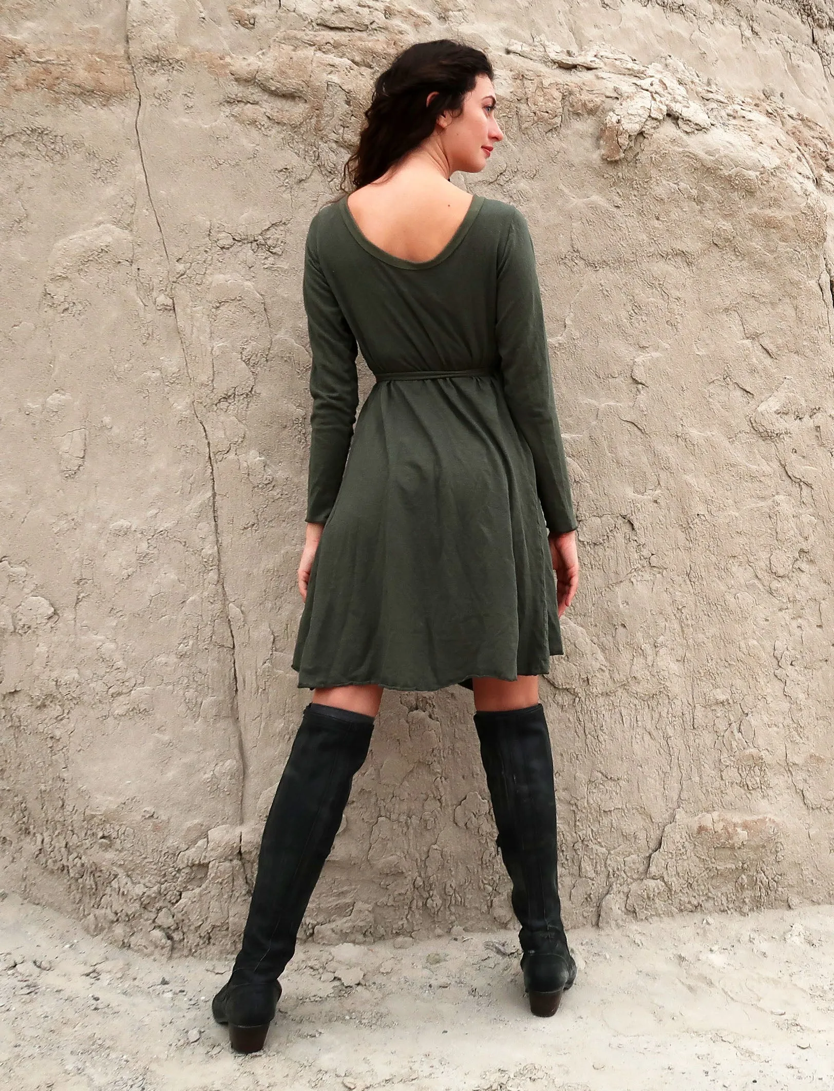 Flip Wrap Simplicity Short Dress