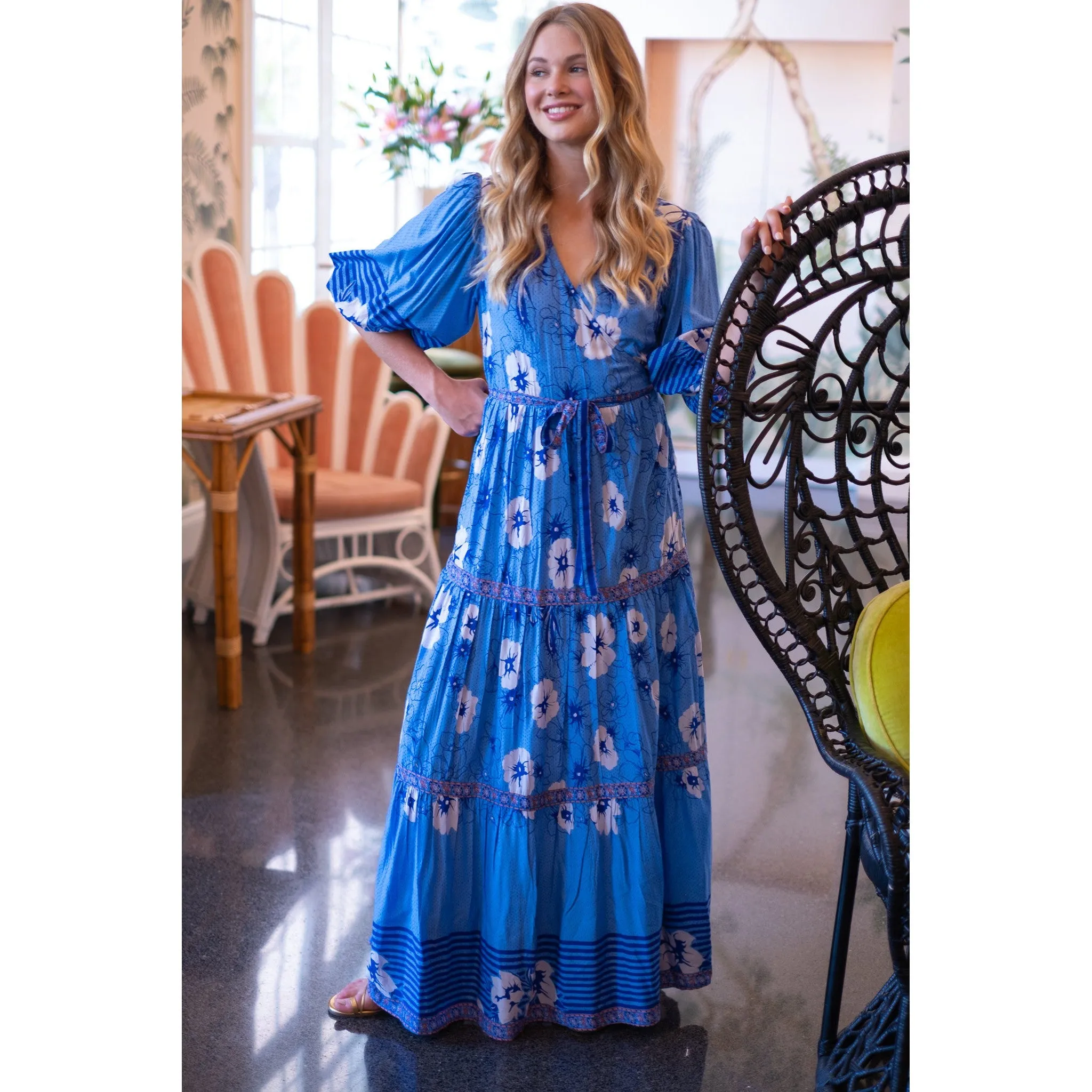 Flora Wrap Dress - Preorder