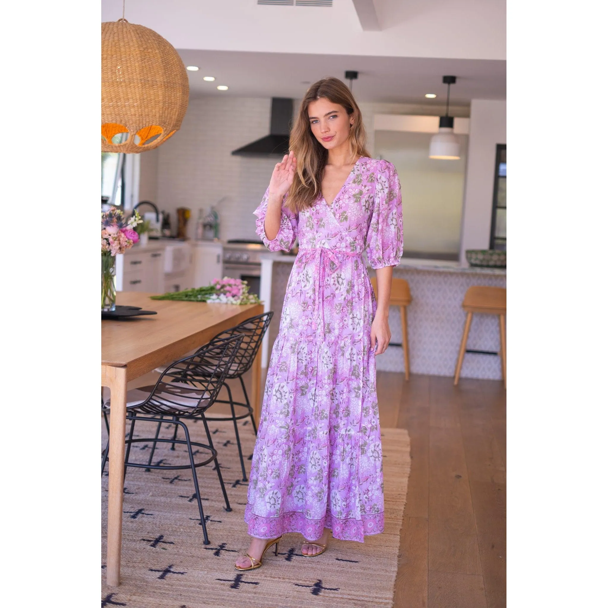 Flora Wrap Dress