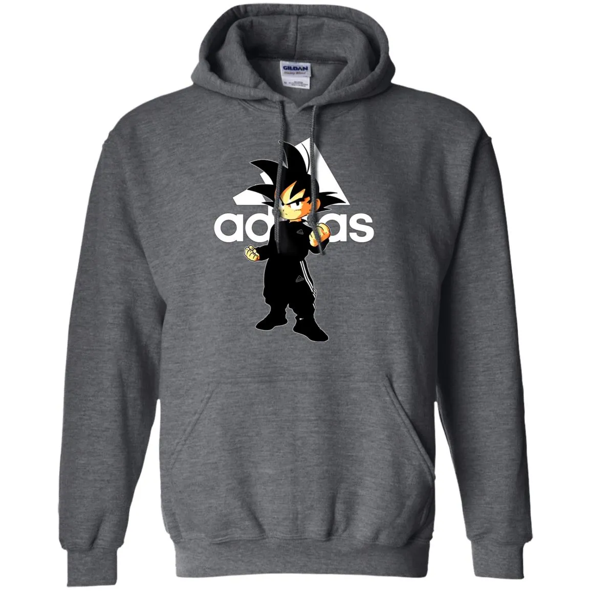 Goku Treding Adidas White T-shirt Pullover Hoodie Sweatshirt