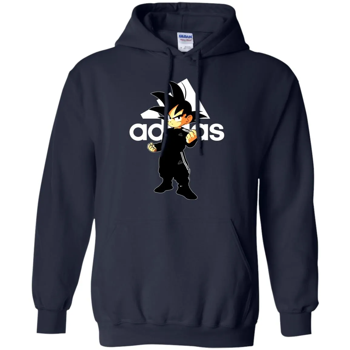 Goku Treding Adidas White T-shirt Pullover Hoodie Sweatshirt