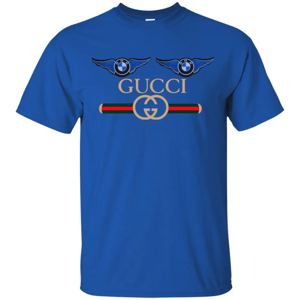 Gucci Bmw Trending T-shirt Men Cotton T-Shirt