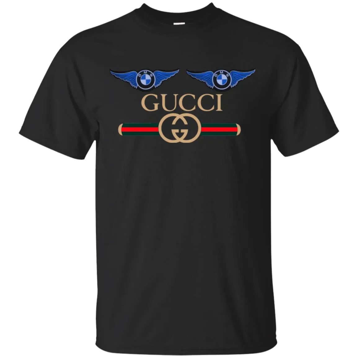 Gucci Bmw Trending T-shirt Men Cotton T-Shirt