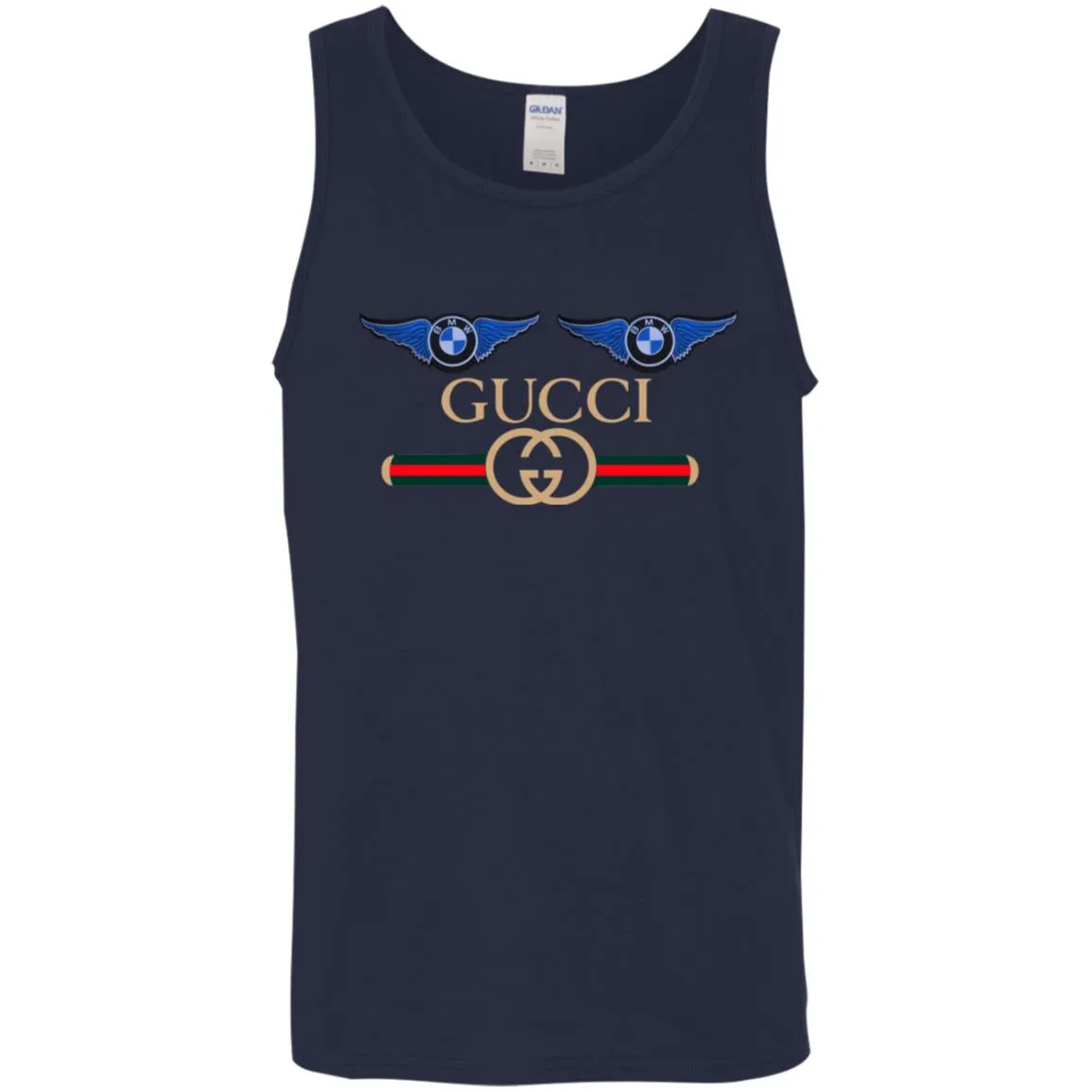 Gucci Bmw Trending T-shirt Men Cotton Tank