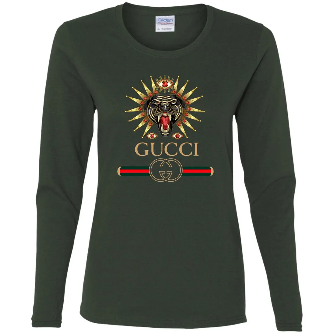 Gucci Tiger Best T-shirt Women Long Sleeve Shirt