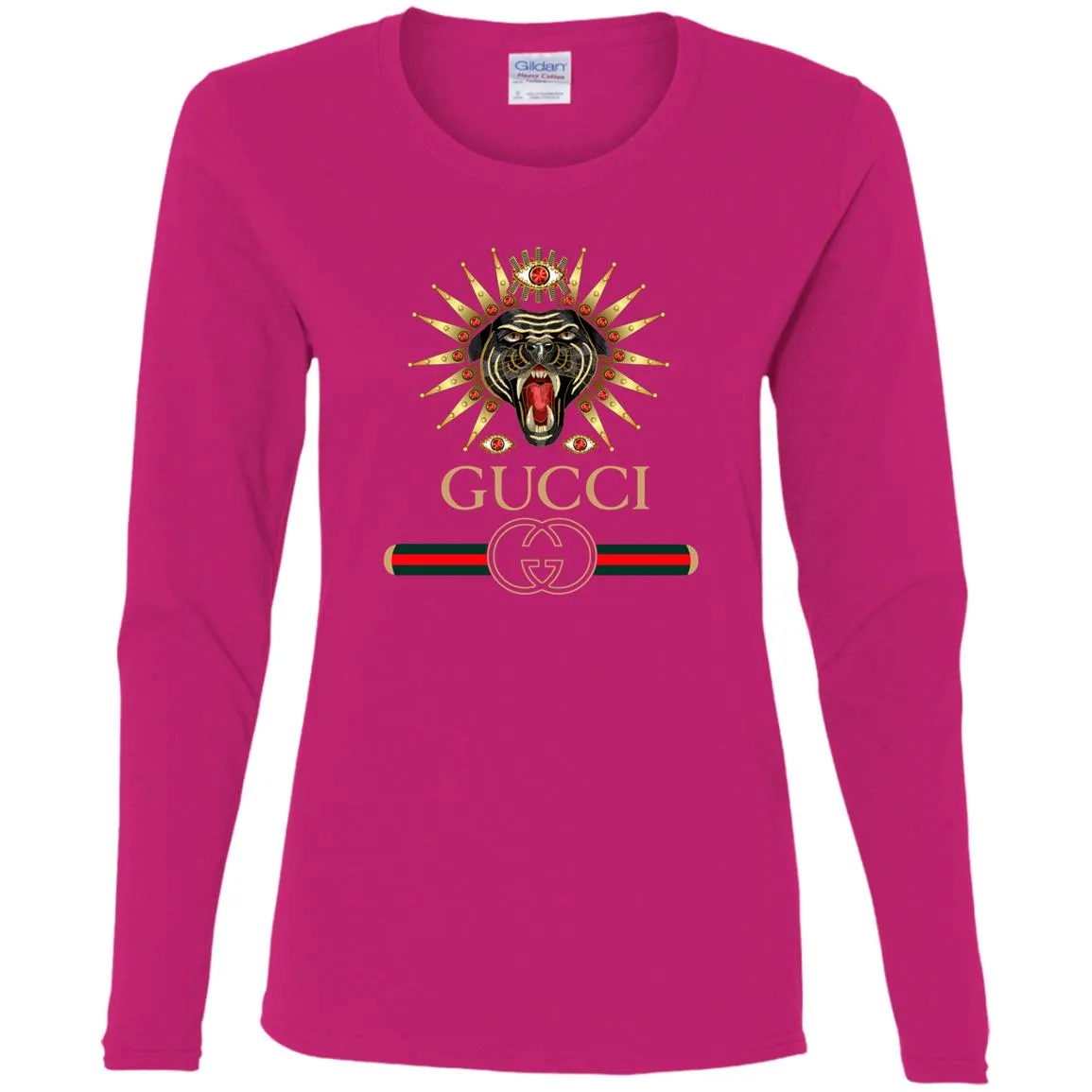 Gucci Tiger Best T-shirt Women Long Sleeve Shirt