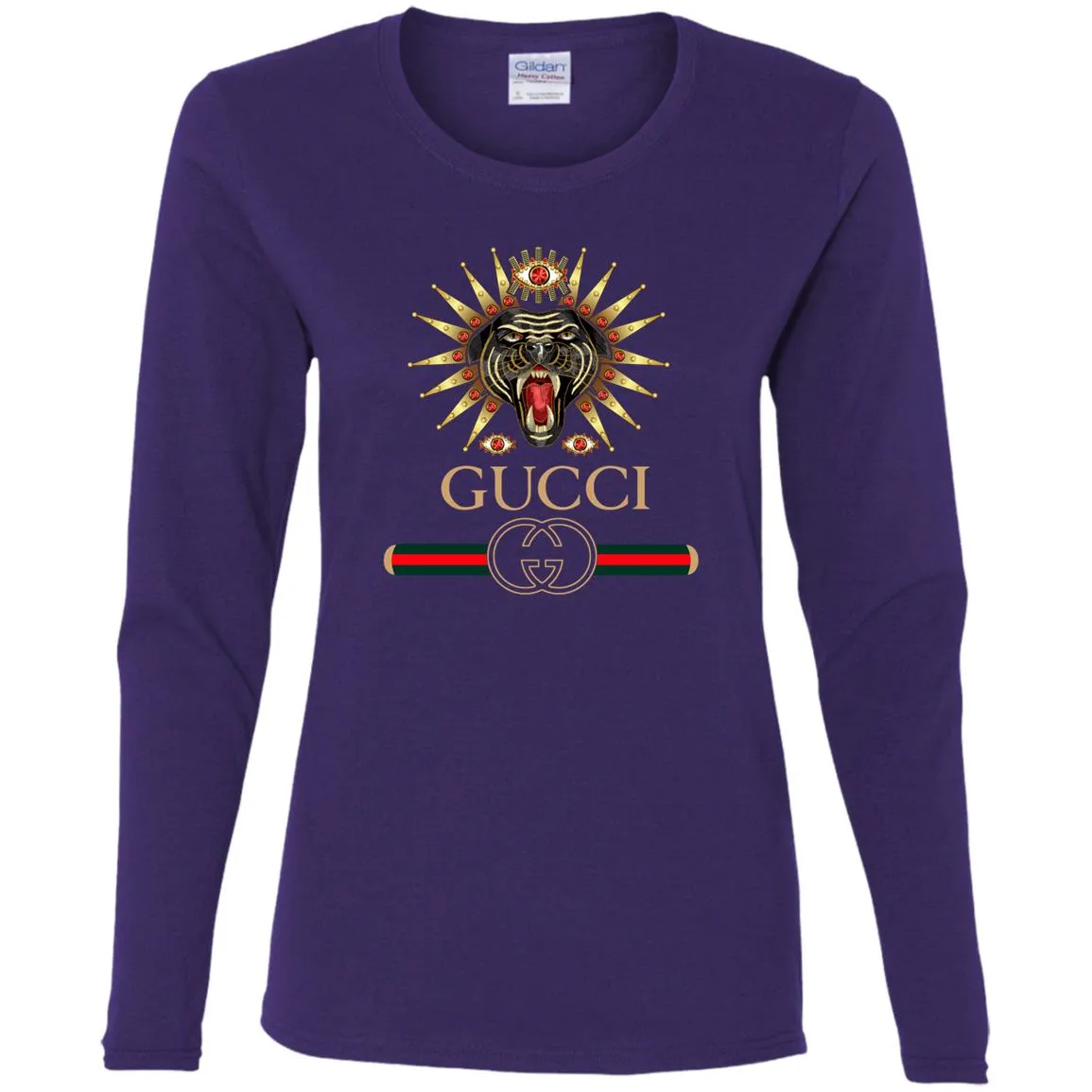 Gucci Tiger Best T-shirt Women Long Sleeve Shirt