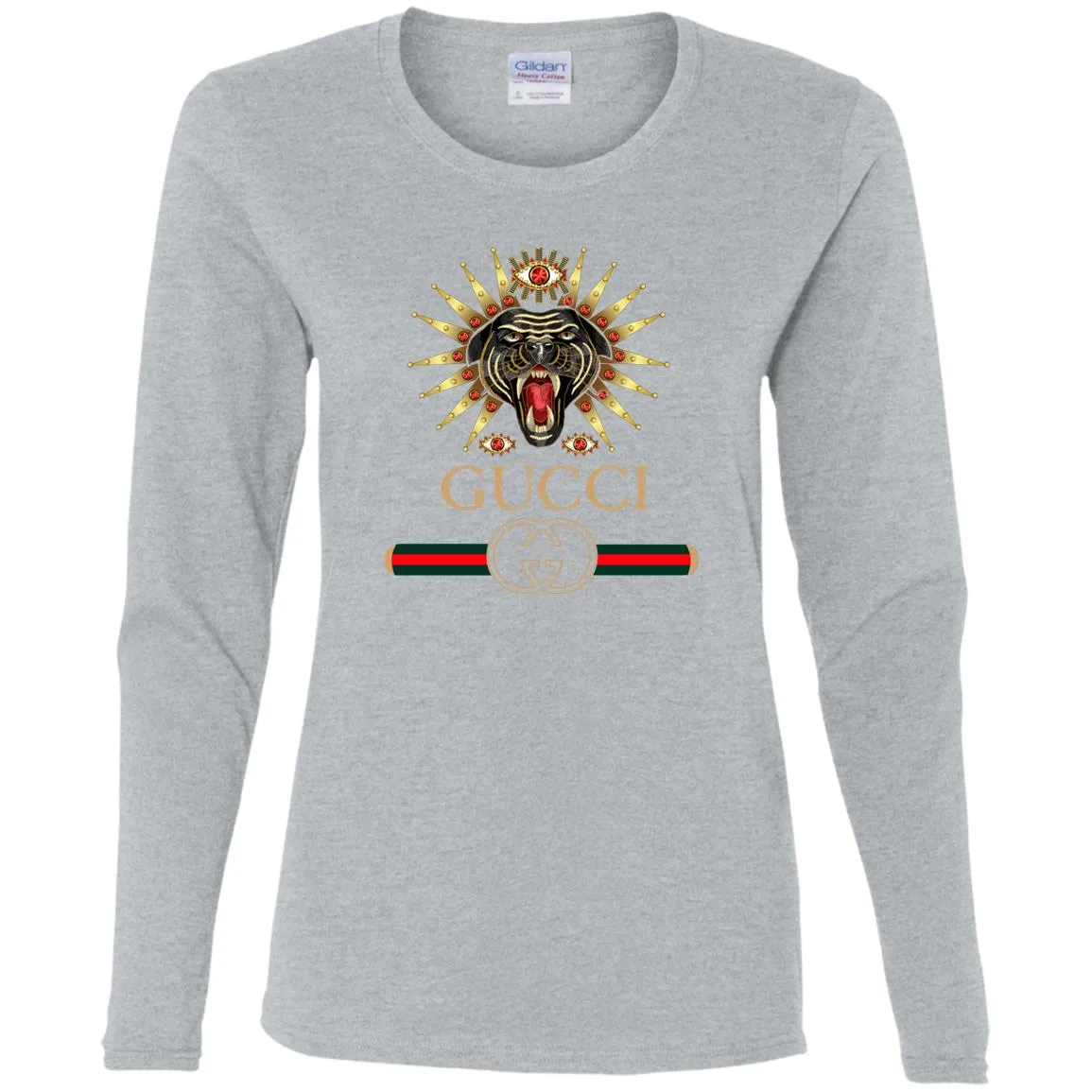 Gucci Tiger Best T-shirt Women Long Sleeve Shirt