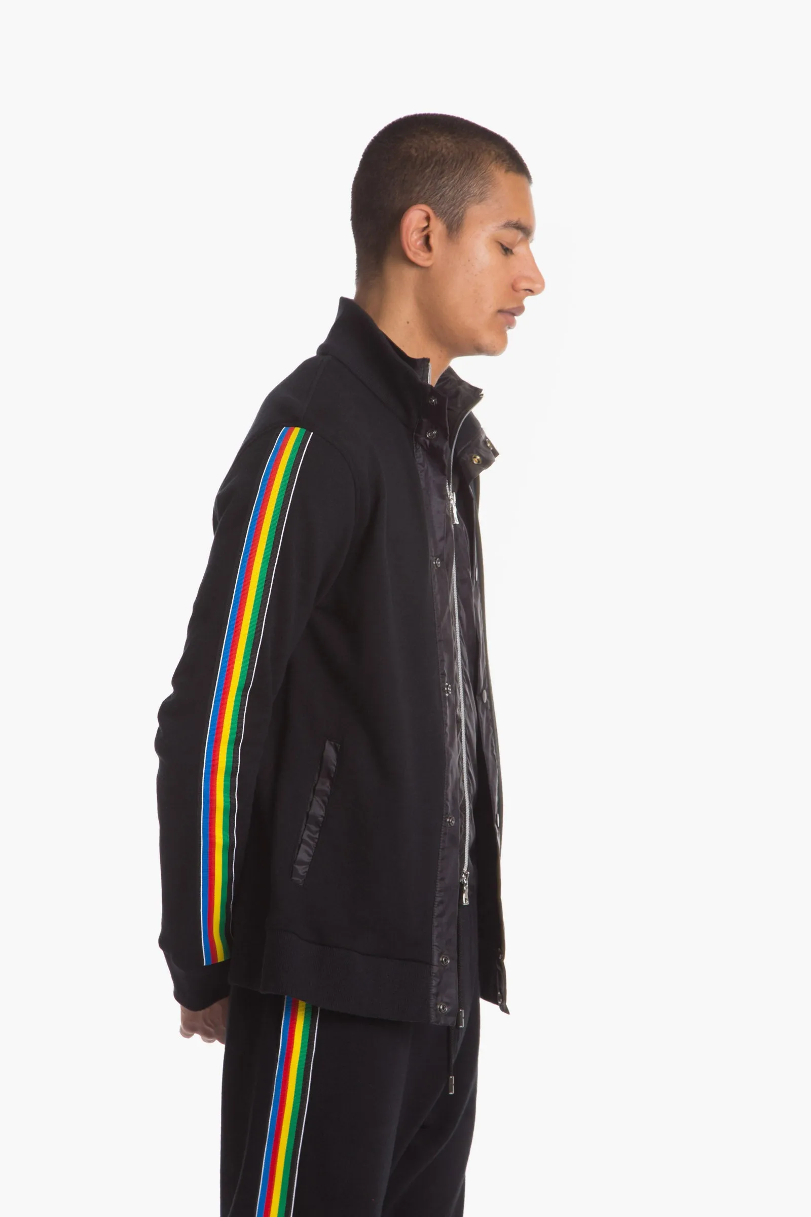 JOMO DOUBLE TRACK JACKET (BLACK)