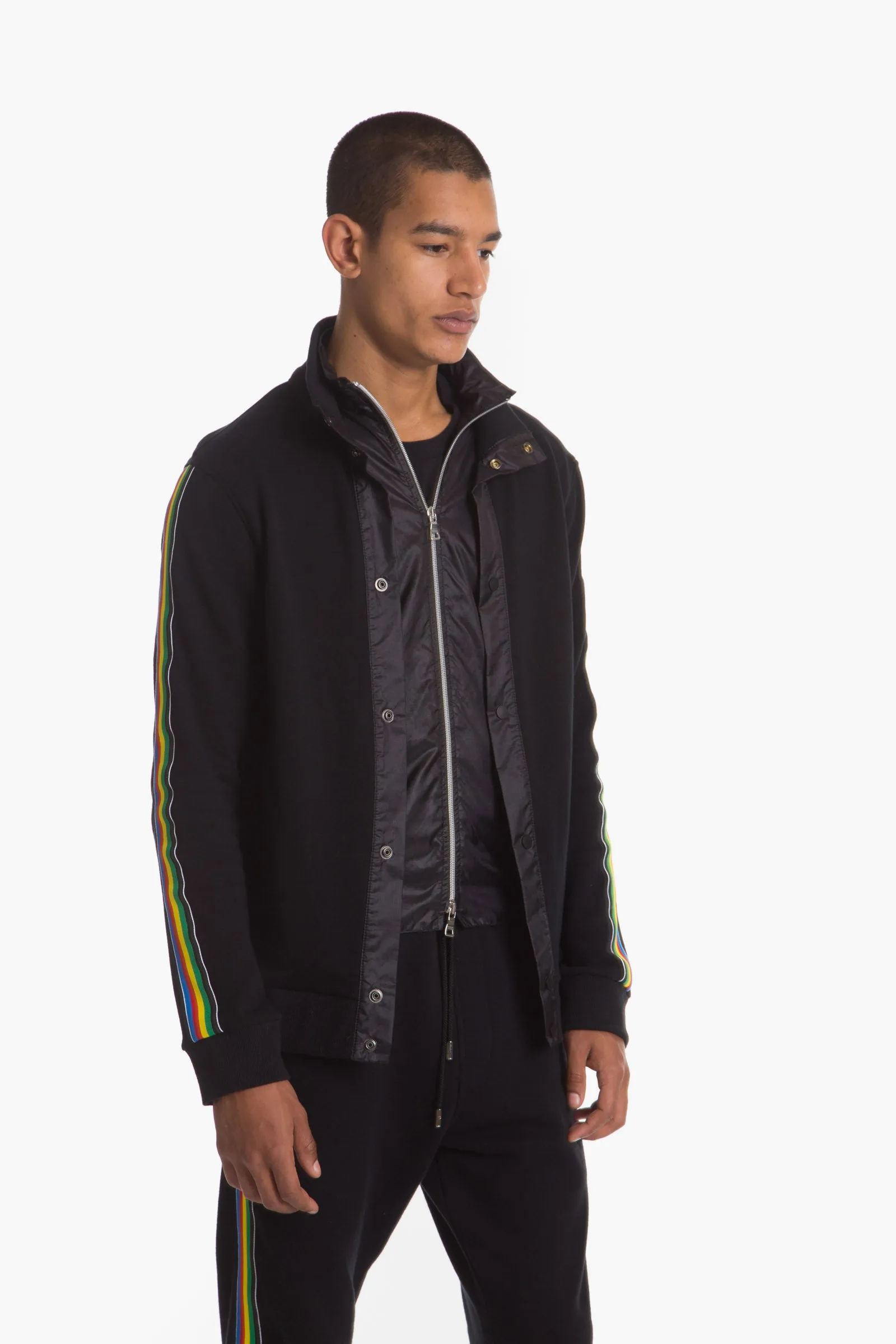 JOMO DOUBLE TRACK JACKET (BLACK)