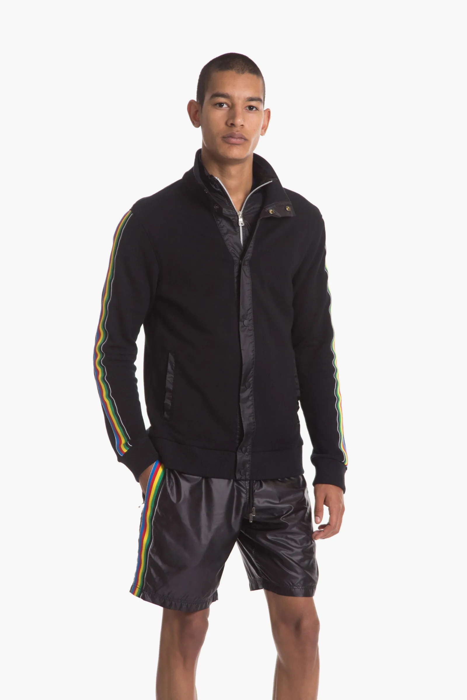 JOMO DOUBLE TRACK JACKET (BLACK)