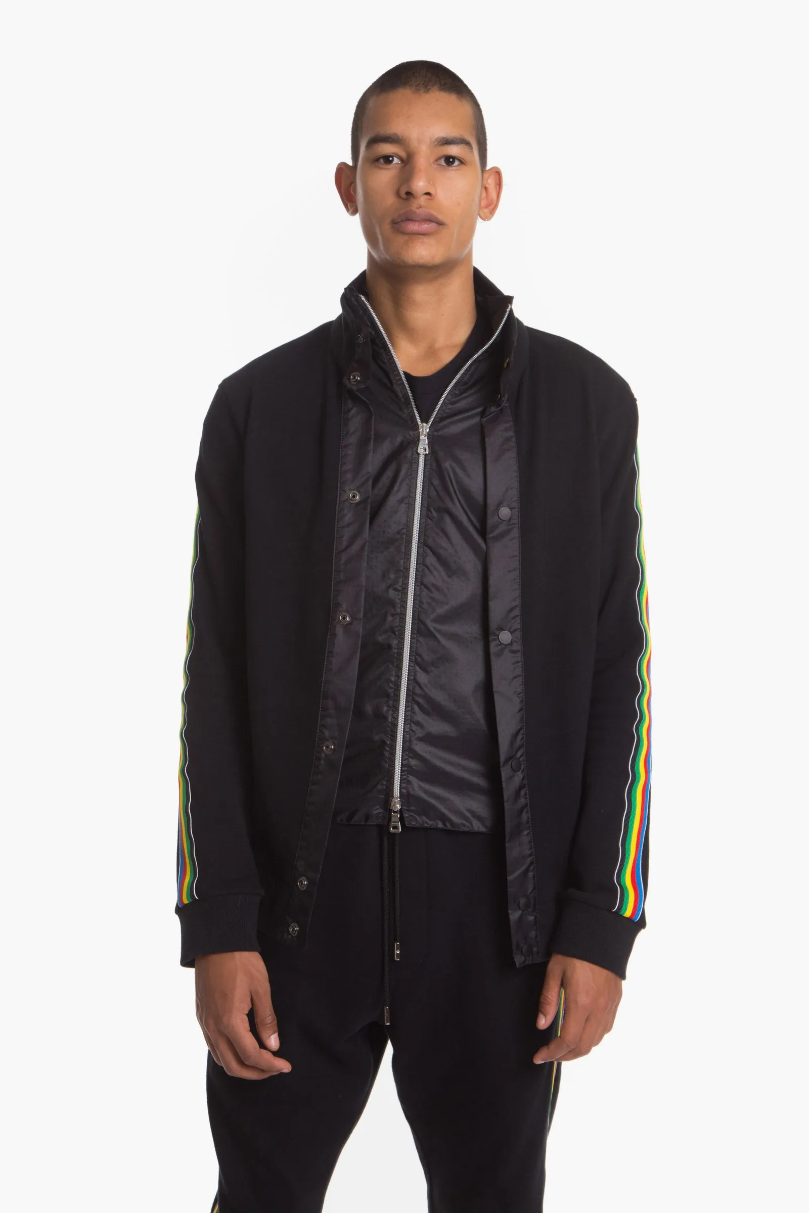 JOMO DOUBLE TRACK JACKET (BLACK)