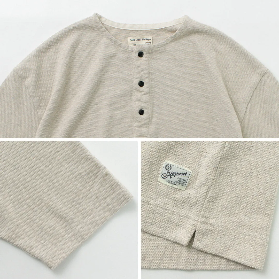 KEPANI / Canoco Henry Neck T-shirt