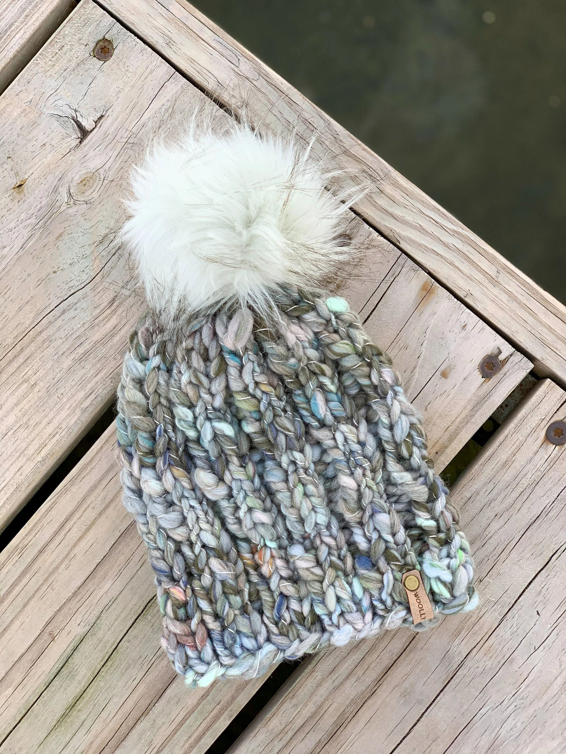 KNITTING PATTERN: Lakeaires Toque | Easy Super Bulky Yarn Hat Knitting Pattern