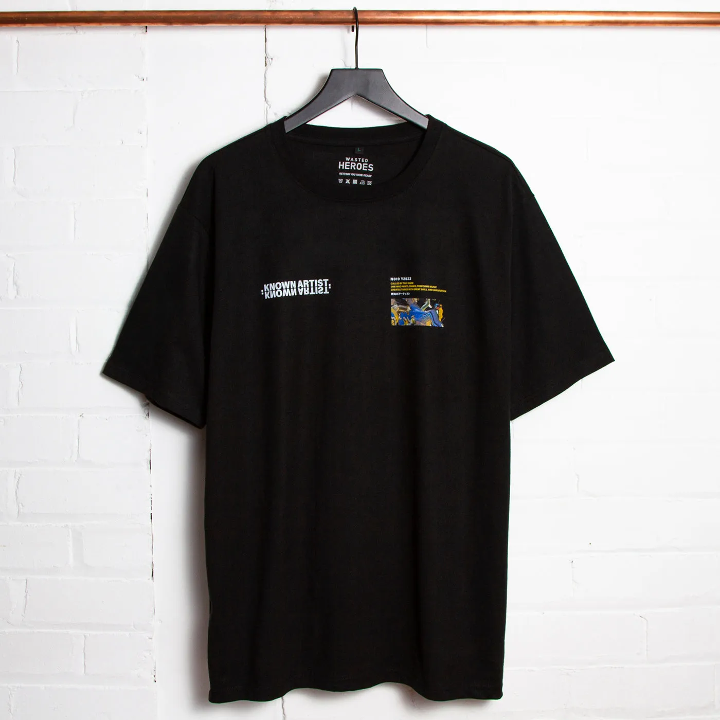 Known Artist 010 - Tshirt - Black