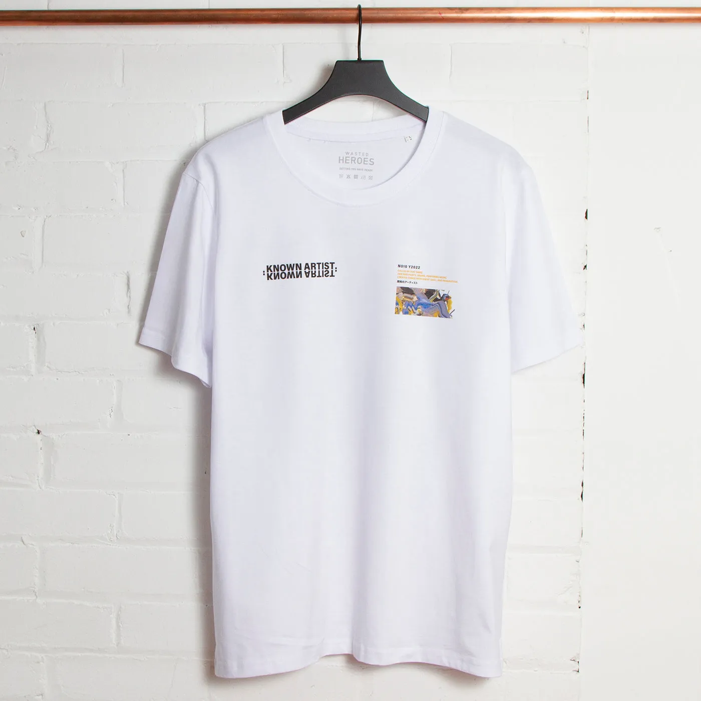 Known Artist 010 - Tshirt - White