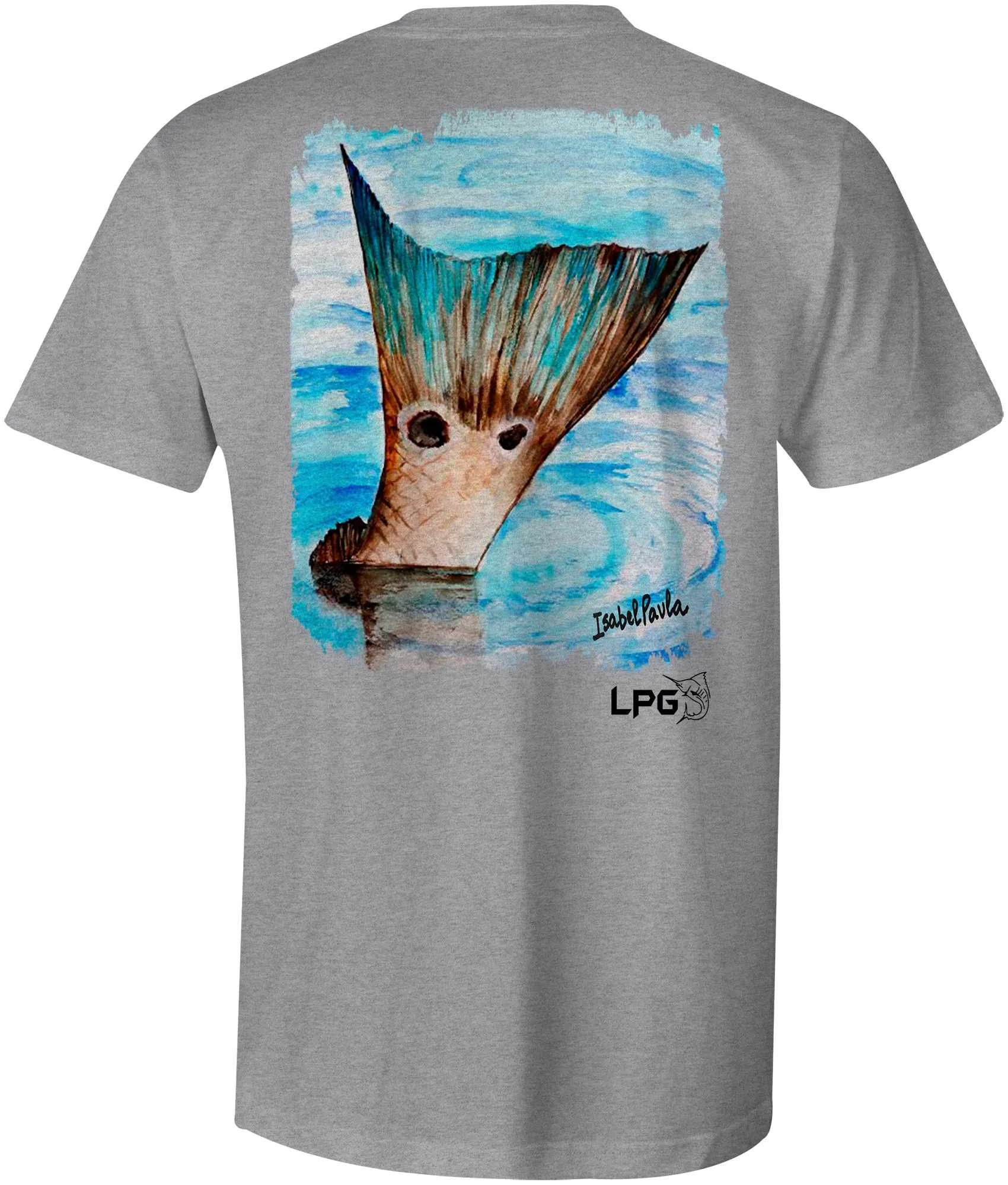 LPG Apparel Co. Redfish Tail Fishing T-Shirt