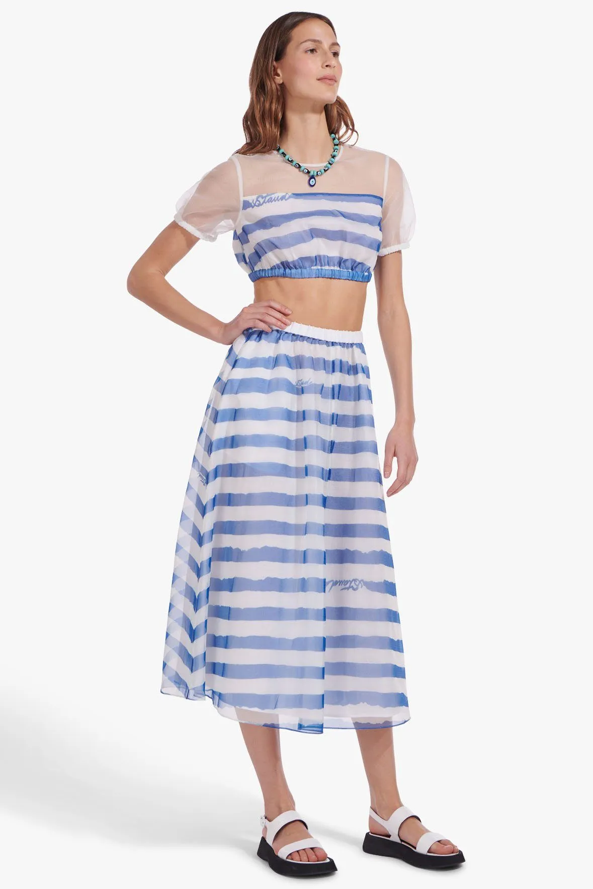 MATTIA SKIRT | PAINTED STRIPE