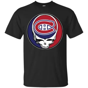 Montreal Canadiens Grateful Dead Steal Your Face Hockey Nhl Shirts