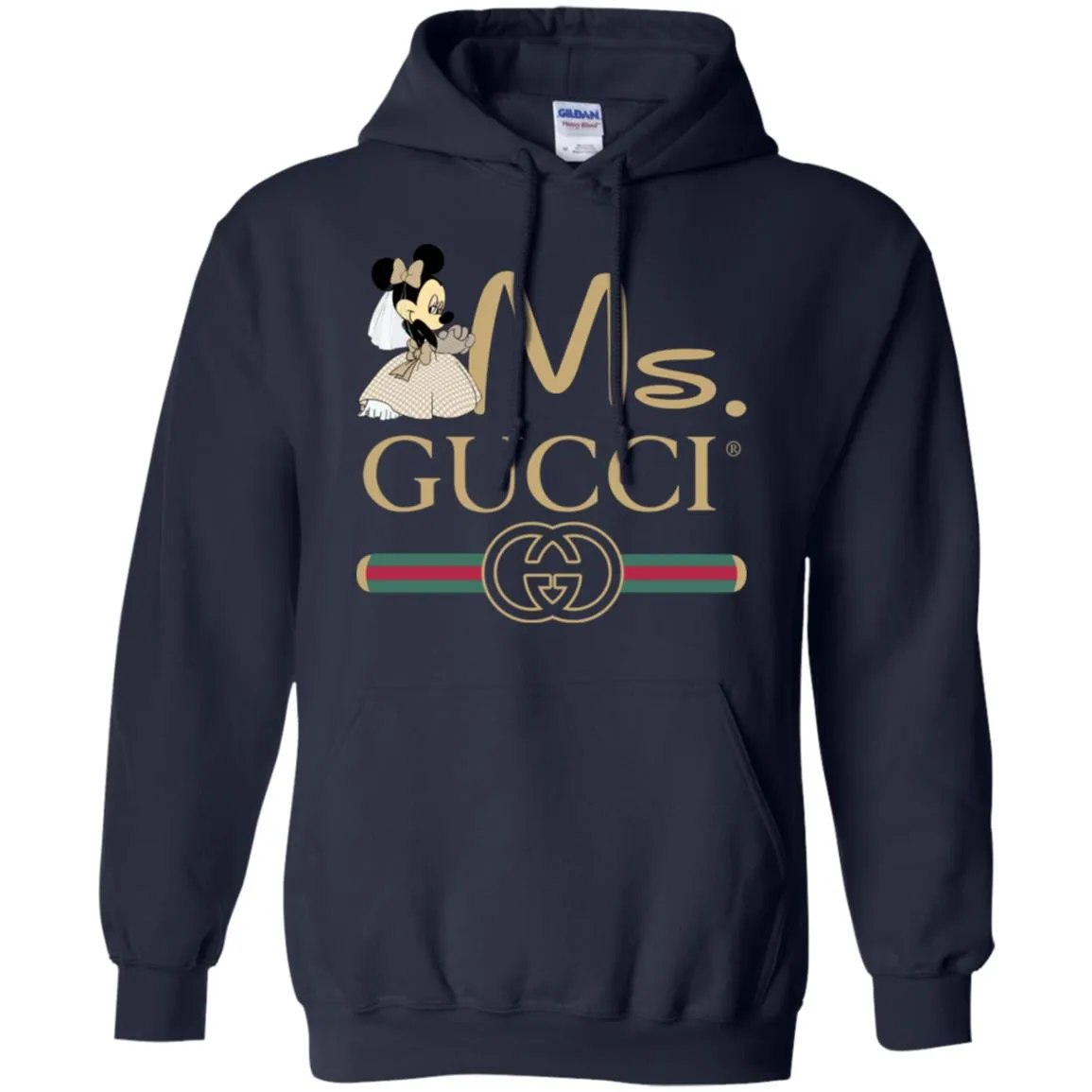 Ms Minnie Gucci Couple Disney Shirt Valentine's Day T-shirt Pullover Hoodie Sweatshirt