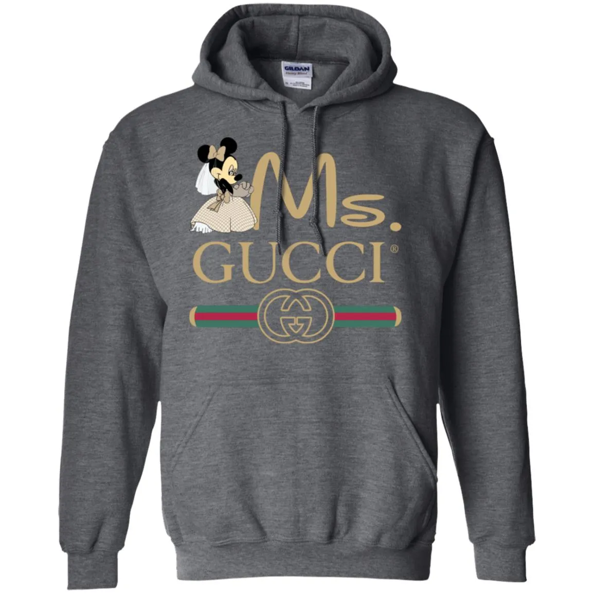 Ms Minnie Gucci Couple Disney Shirt Valentine's Day T-shirt Pullover Hoodie Sweatshirt