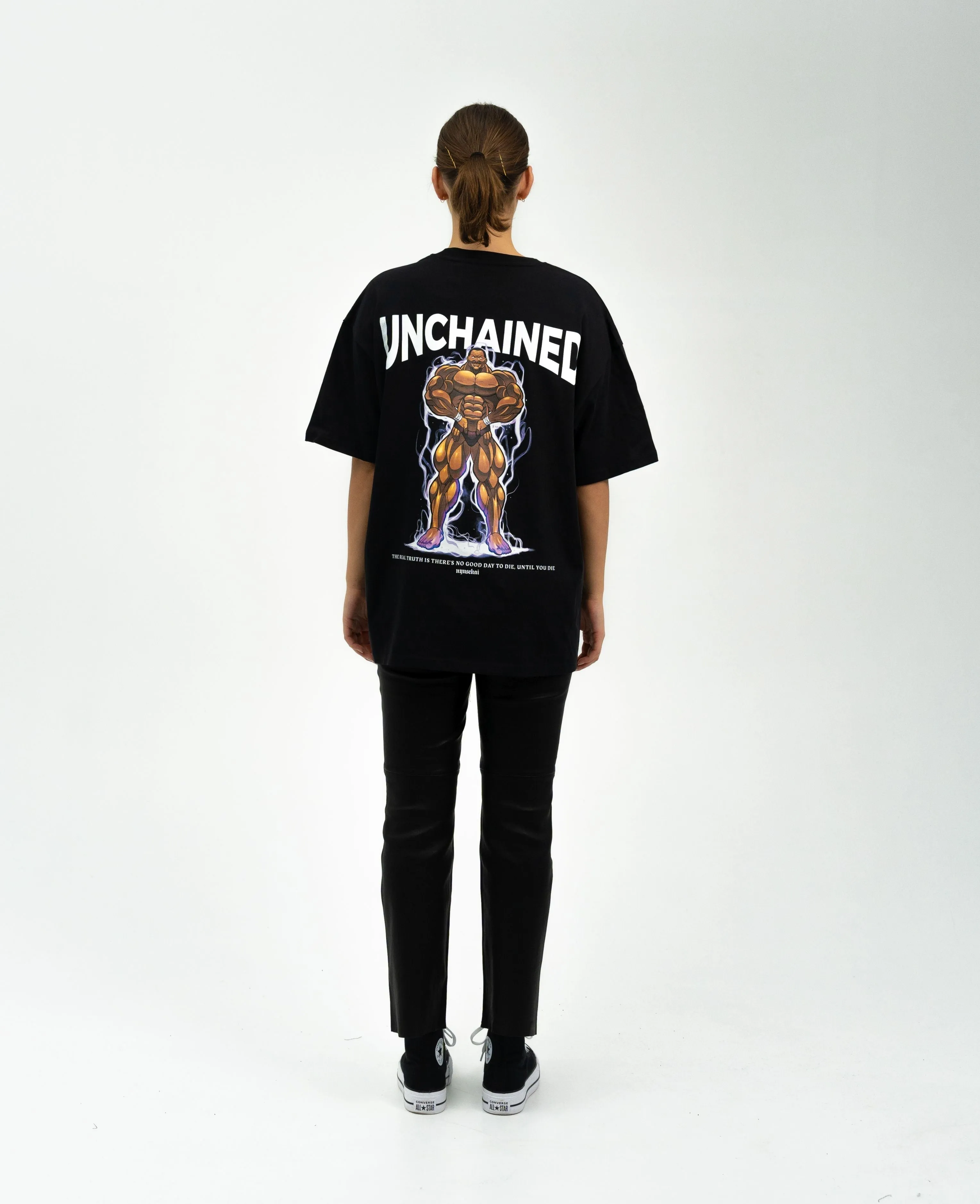 Nysekai "Biscuit X Unchained - BAKI" Oversized T-Shirt