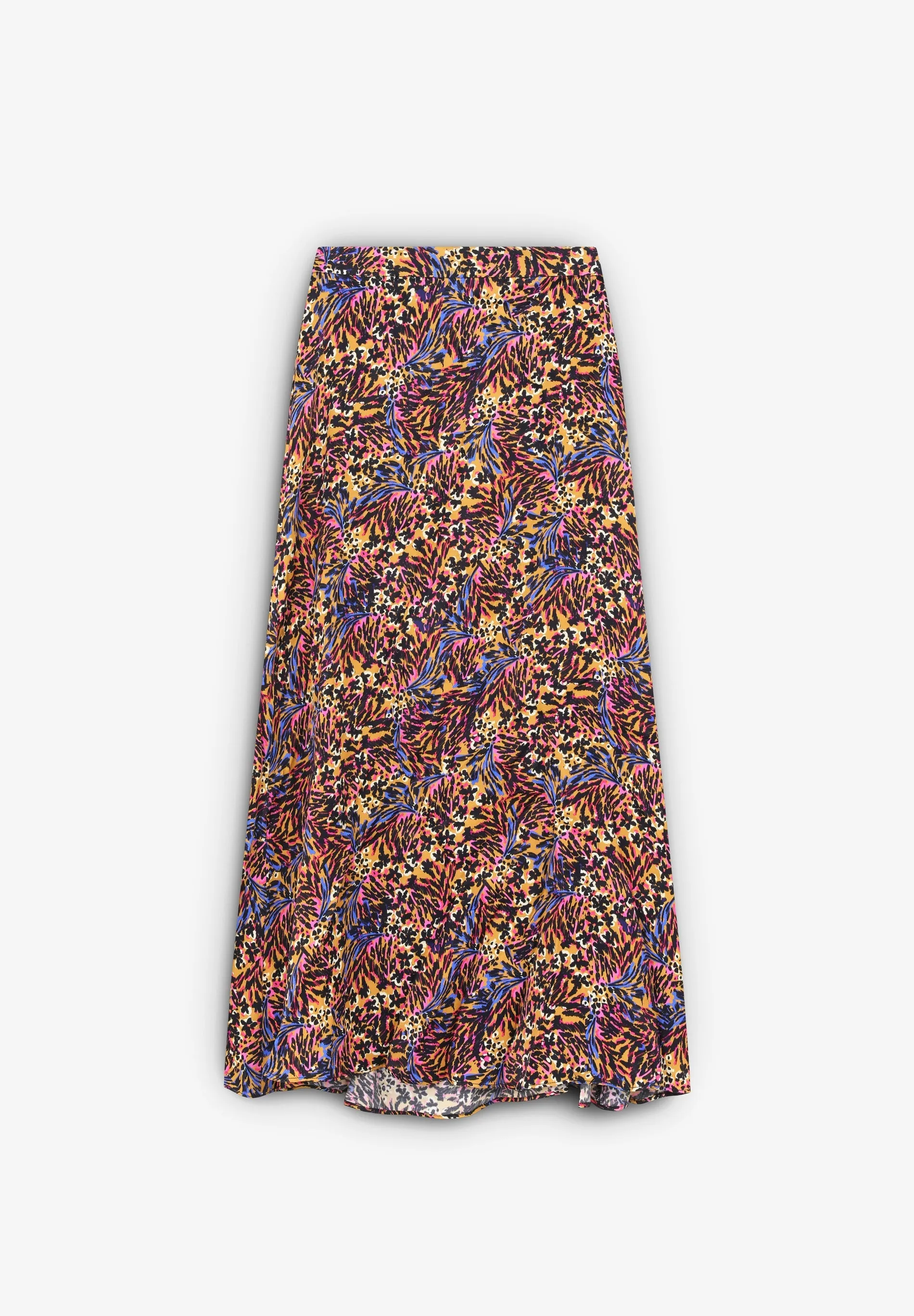 PRINTED MIDI SKIRT