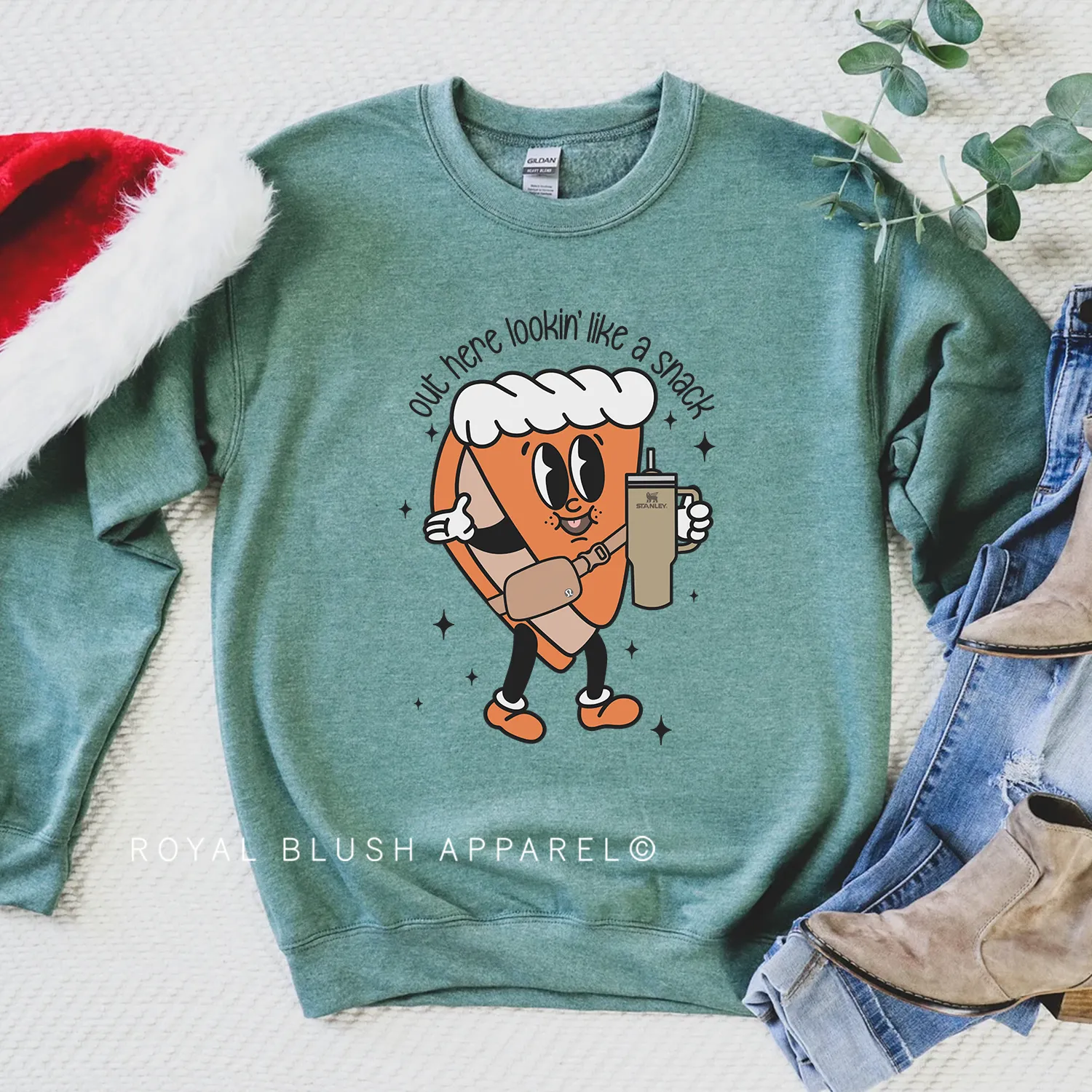 Pumpkin Pie Out Here Lookin' Like A Snack Sweatshirt