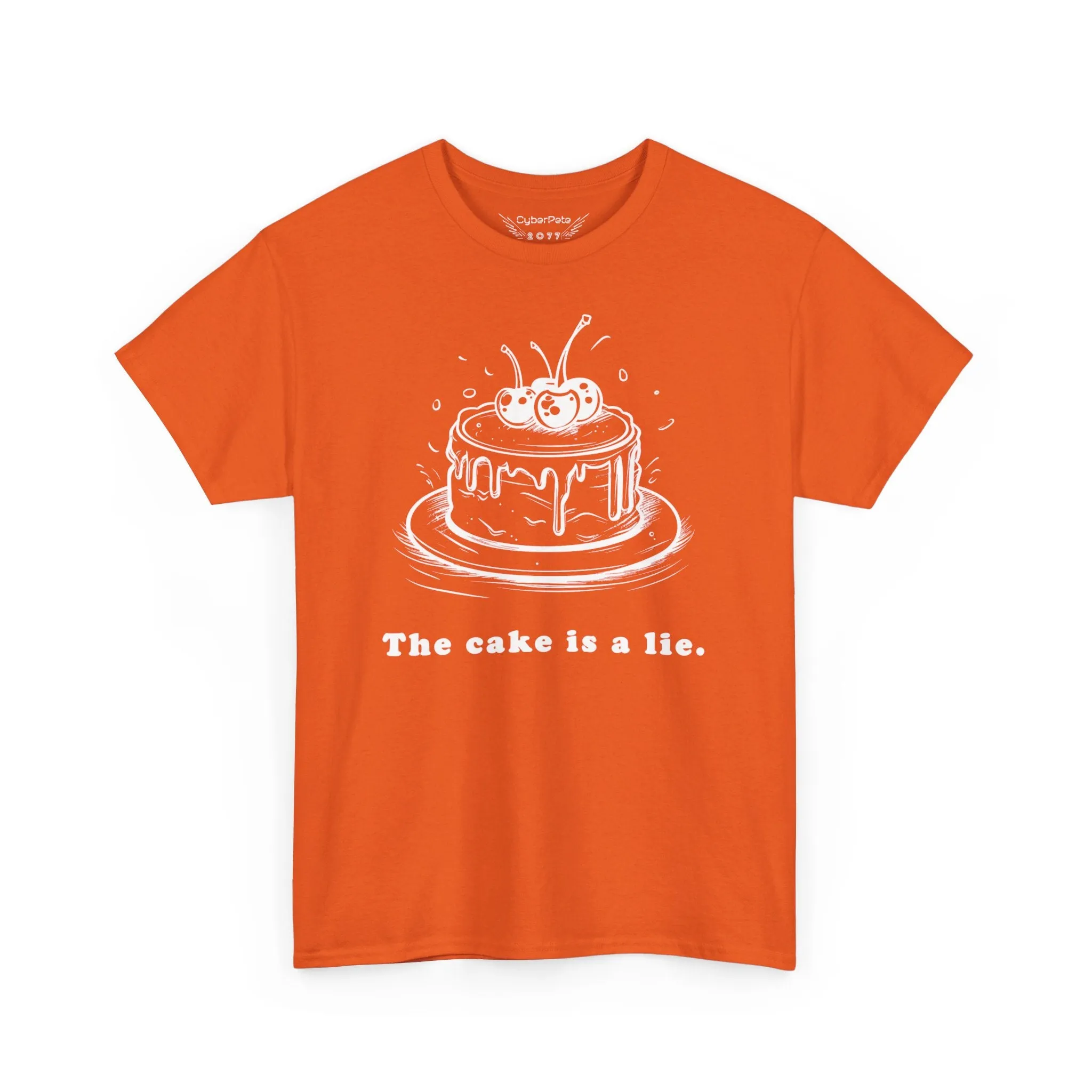 "The Cake is a Lie" T-Shirt | T-Shirt für Gamer