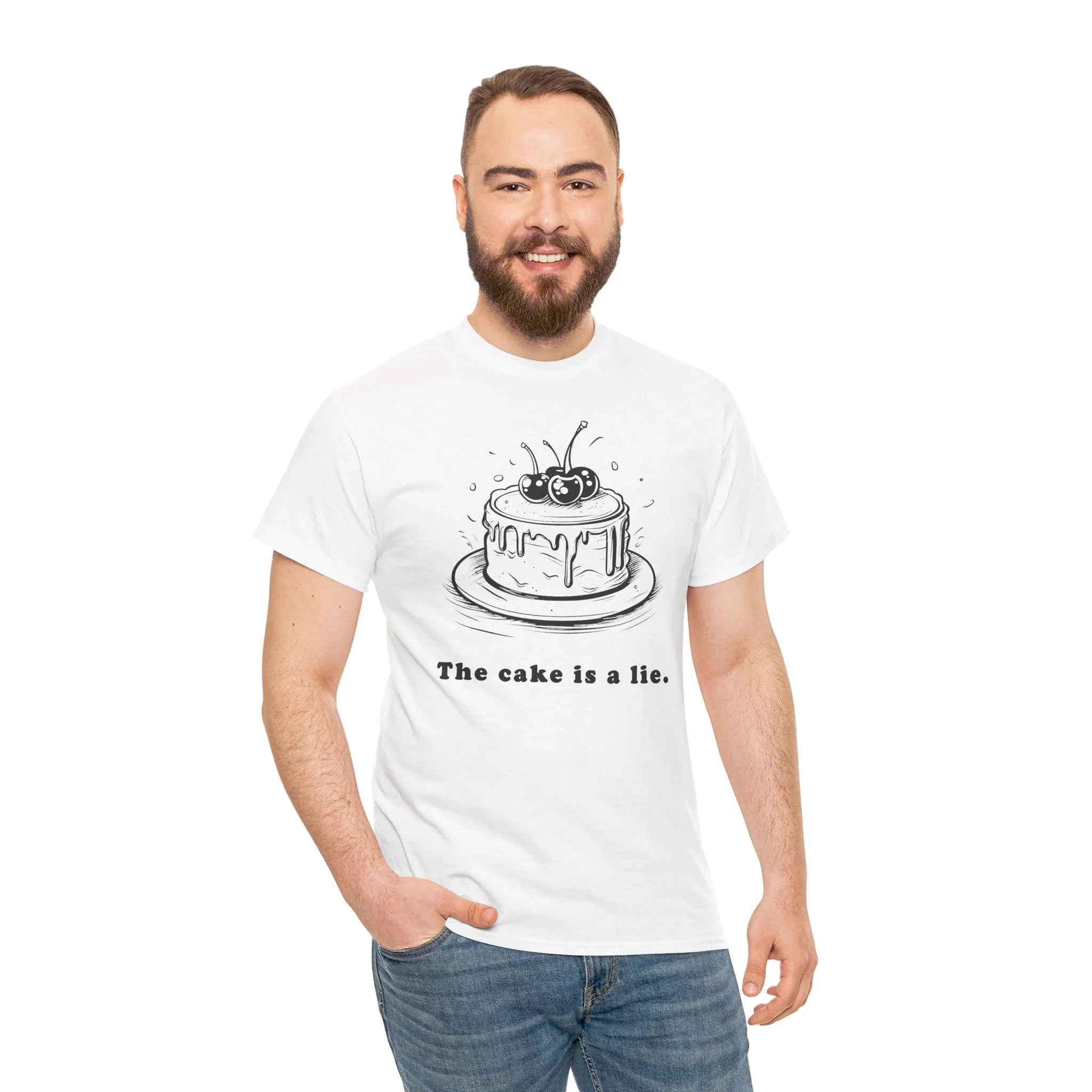 "The Cake is a Lie" T-Shirt | T-Shirt für Gamer