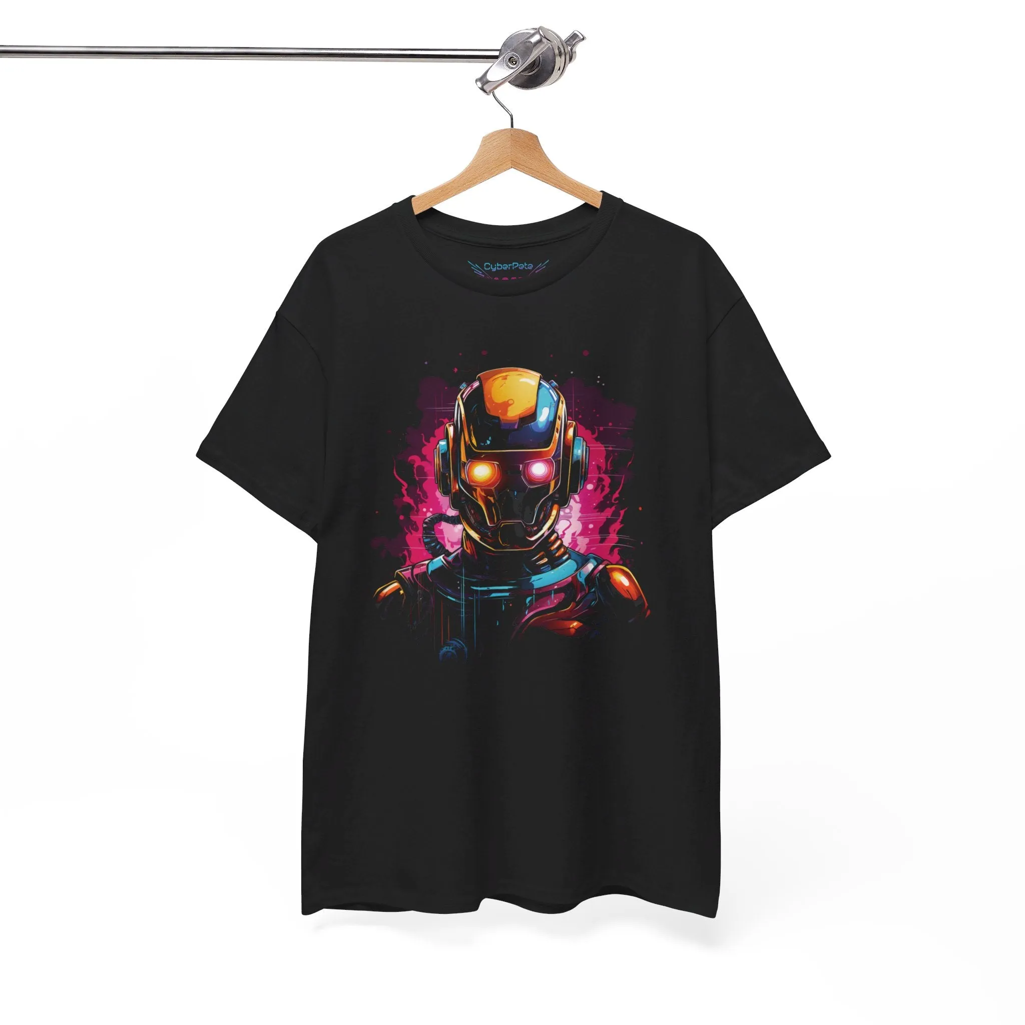 Retrowave Roboter T-Shirt | T-Shirt für 80er Jahre und Roboter Fans