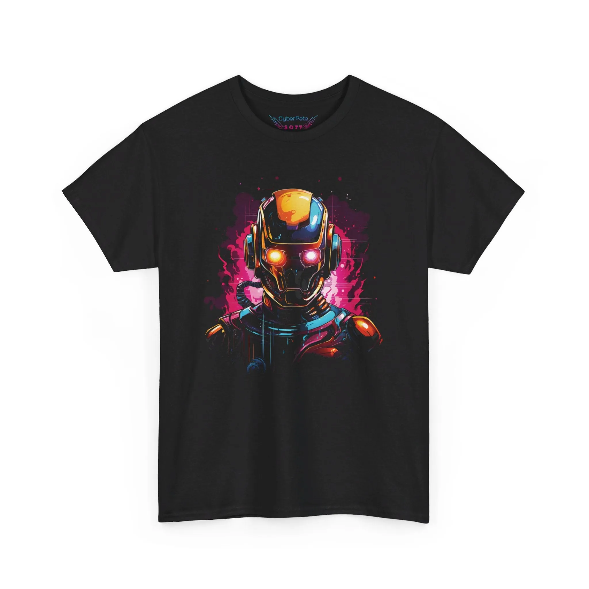 Retrowave Roboter T-Shirt | T-Shirt für 80er Jahre und Roboter Fans