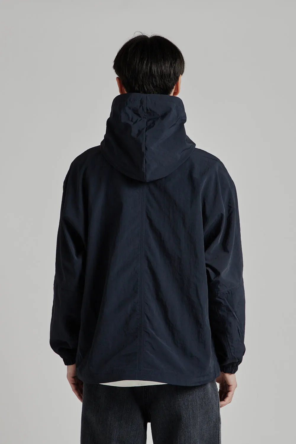 Reversible Hooded Jacket - Black